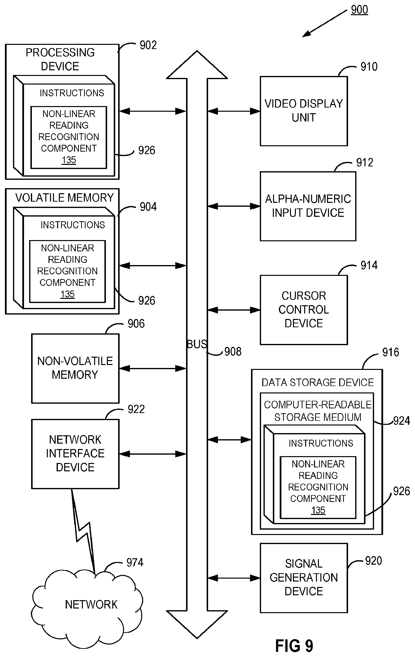 Patent US12315533 Figure 9 – Algorithmic determination of a story readers discontinuation of reading