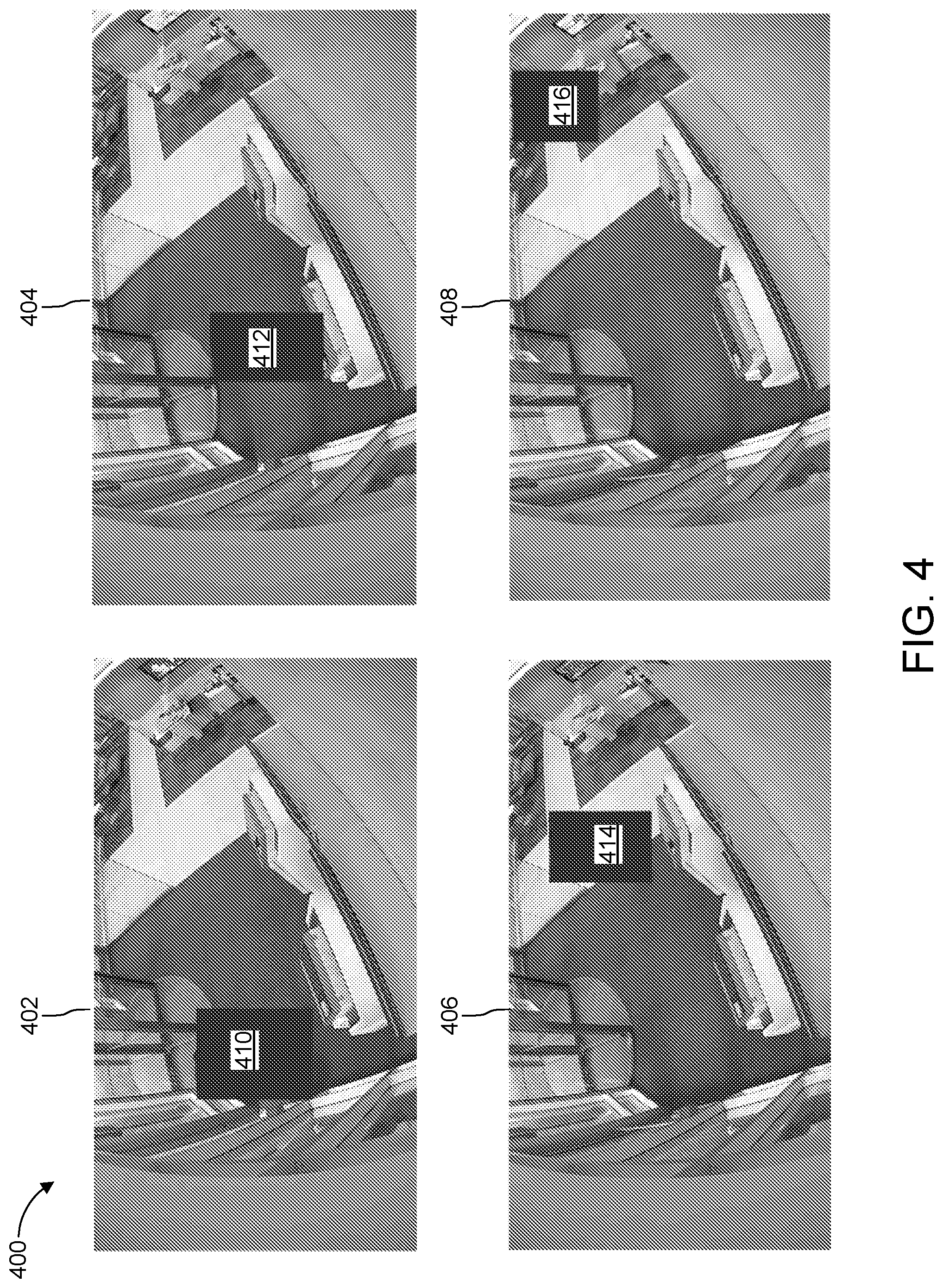 Patent US12315535 Figure 4 – Video redaction