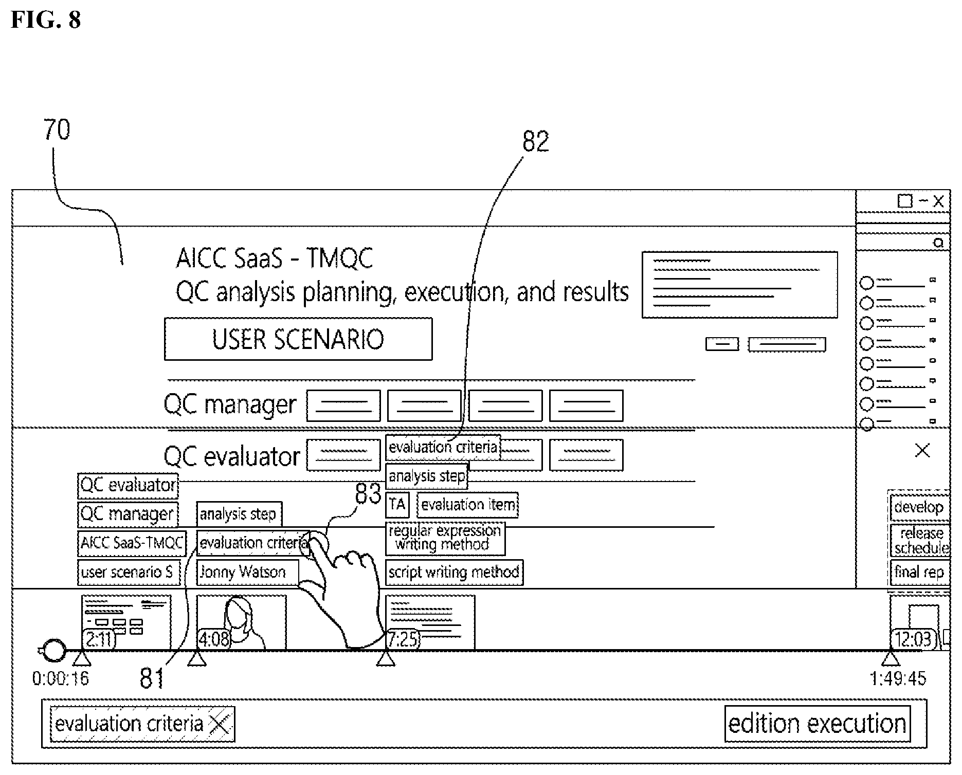 Patent US12315536 Figure 8 – Content providing method and device for implementing the same