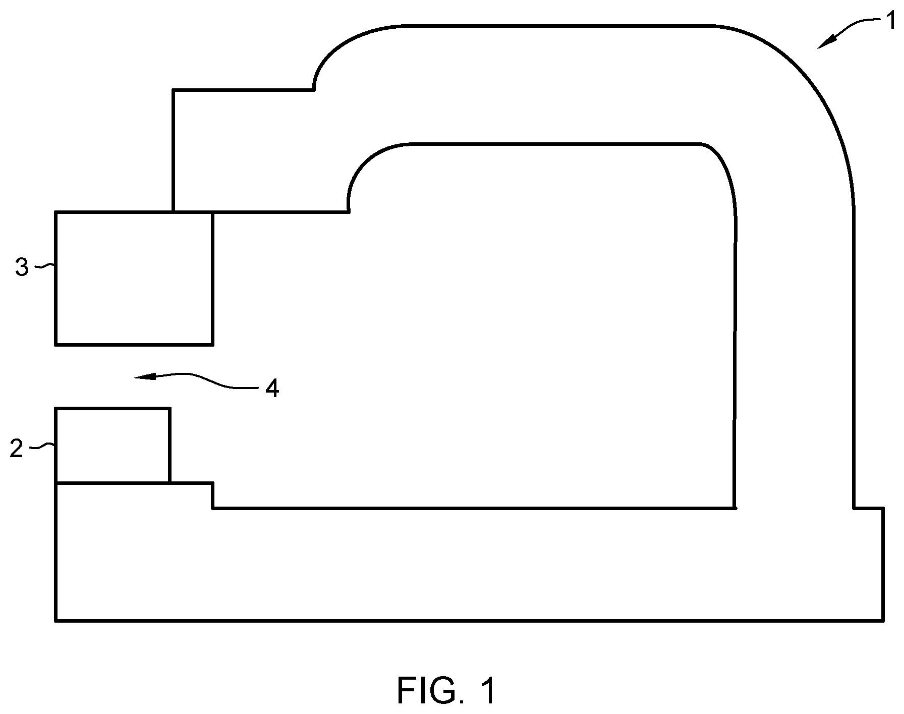 Patent US12315537 Figure 1 – Magnetic write transducer with variable write gap length