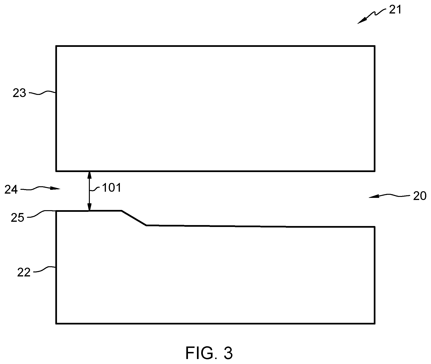 Patent US12315537 Figure 3 – Magnetic write transducer with variable write gap length