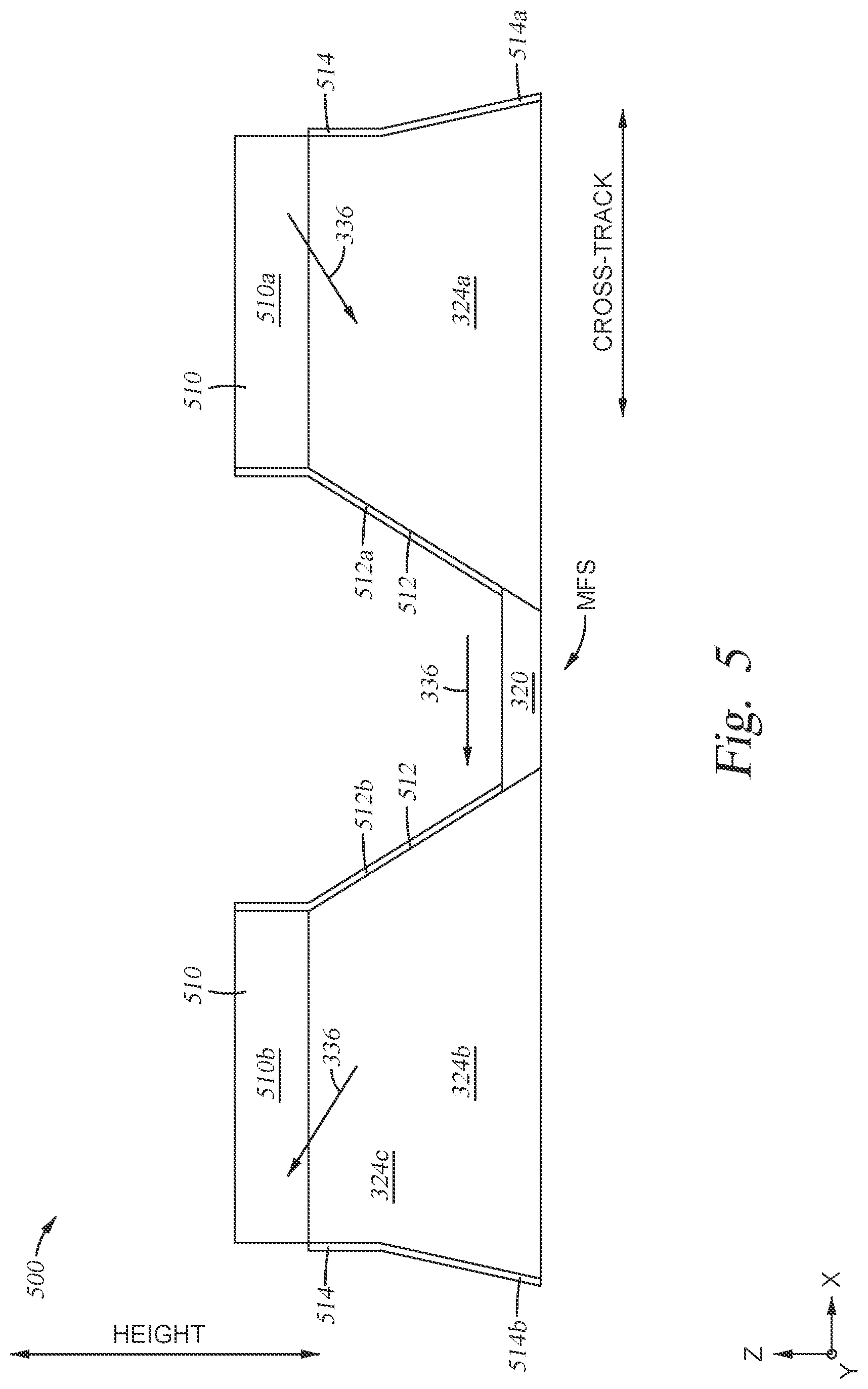 Patent US12315538 Figure 9 – Magnetic recording head with assisting electric current in trailing shield