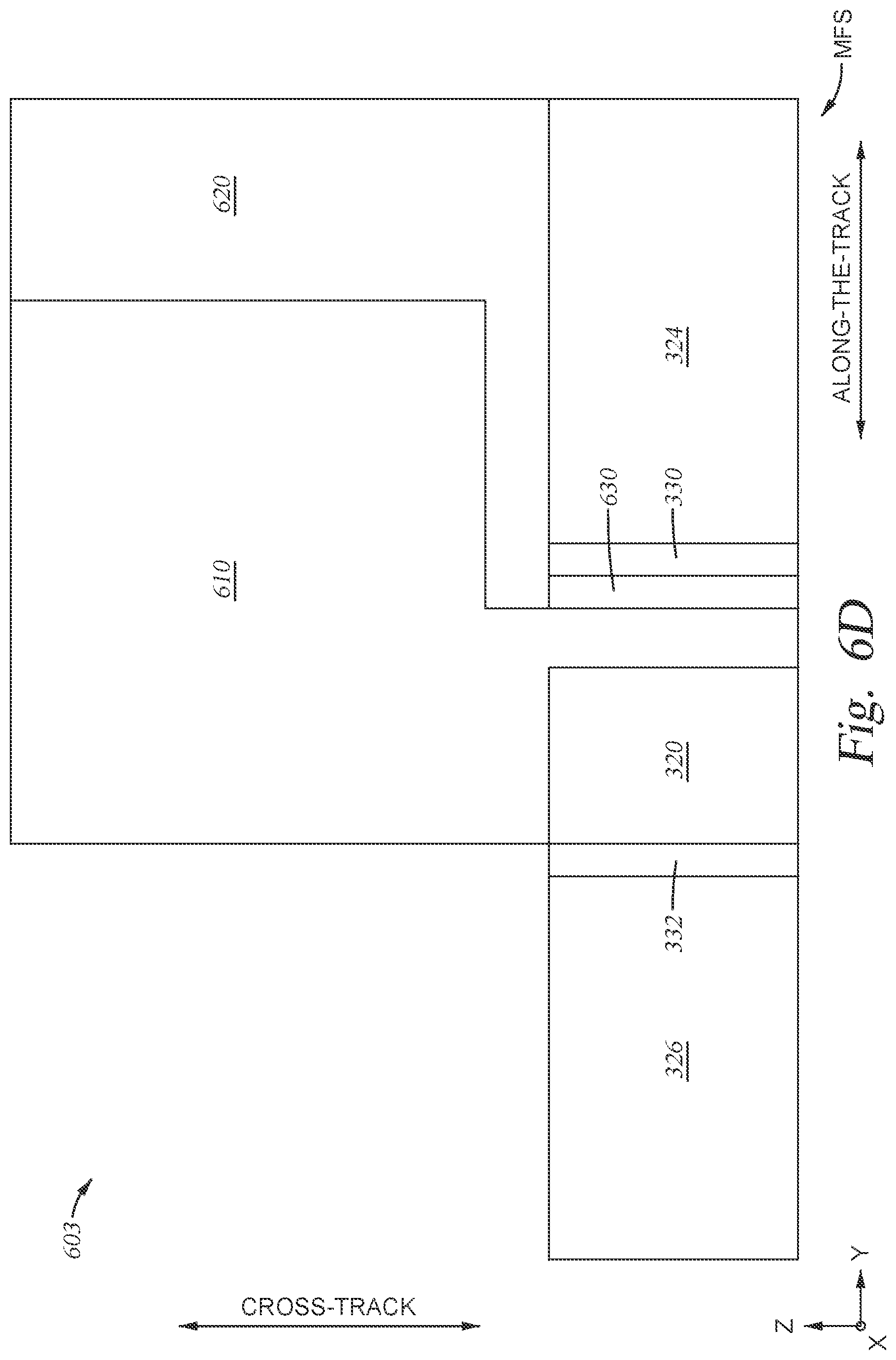 Patent US12315538 Figure 13 – Magnetic recording head with assisting electric current in trailing shield