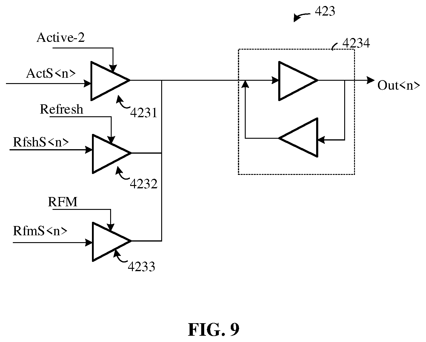 Patent US12315546 Figure 11 – Signal control circuit, signal control method for blocking activation operations and semiconductor memory