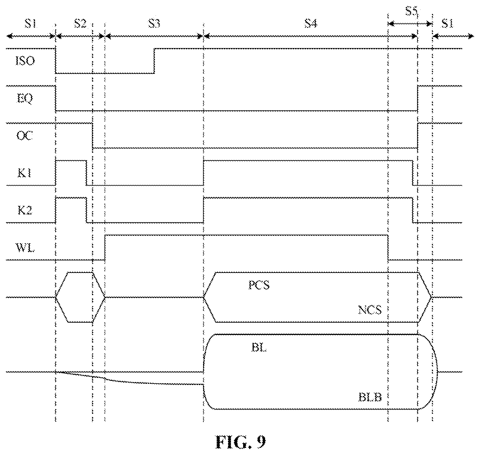 Patent US12315555 Figure 9 – Amplification circuit, control method, and memory