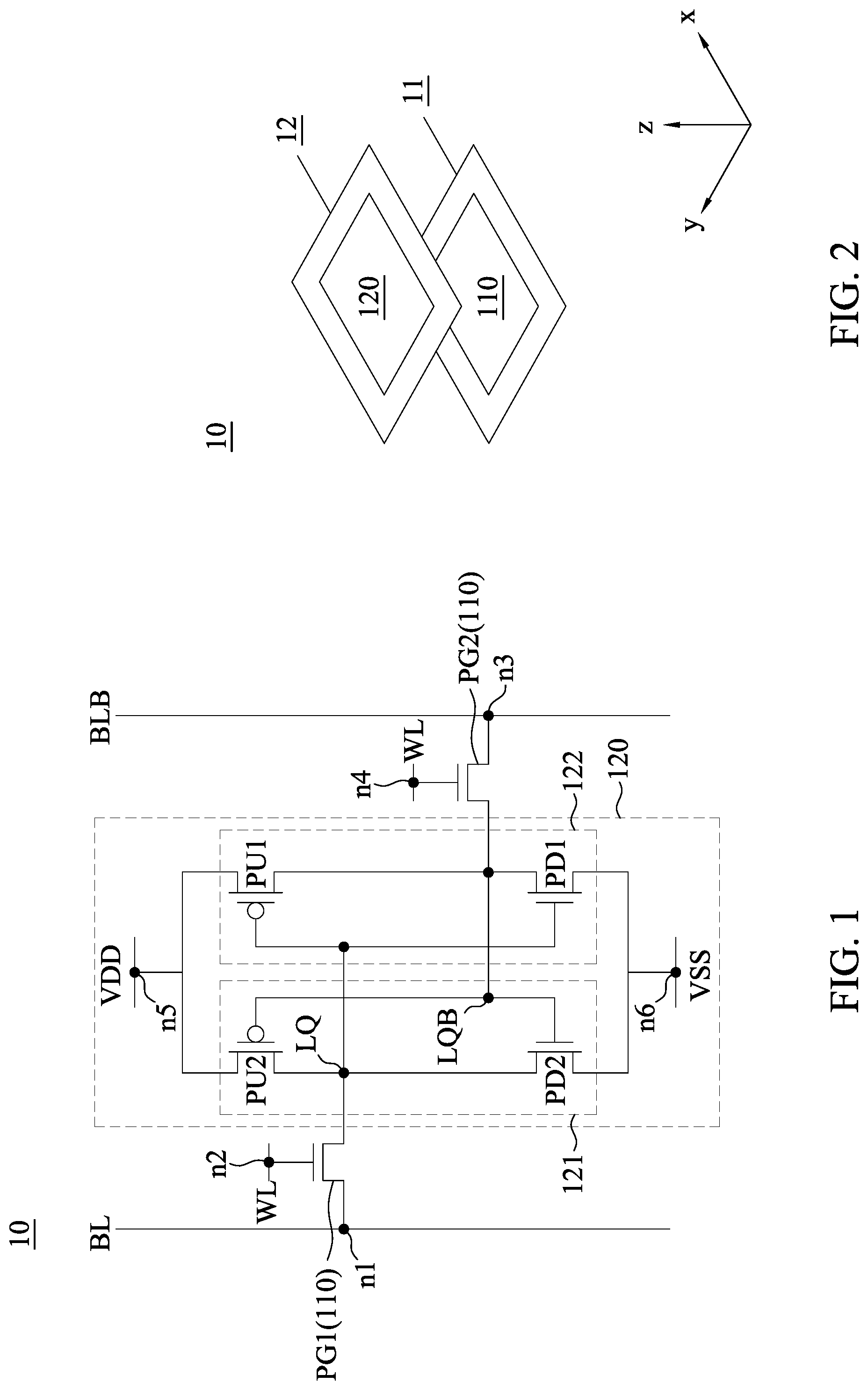 Patent US12315560 Figure 1 – Integrated circuit device and manufacturing method of the same