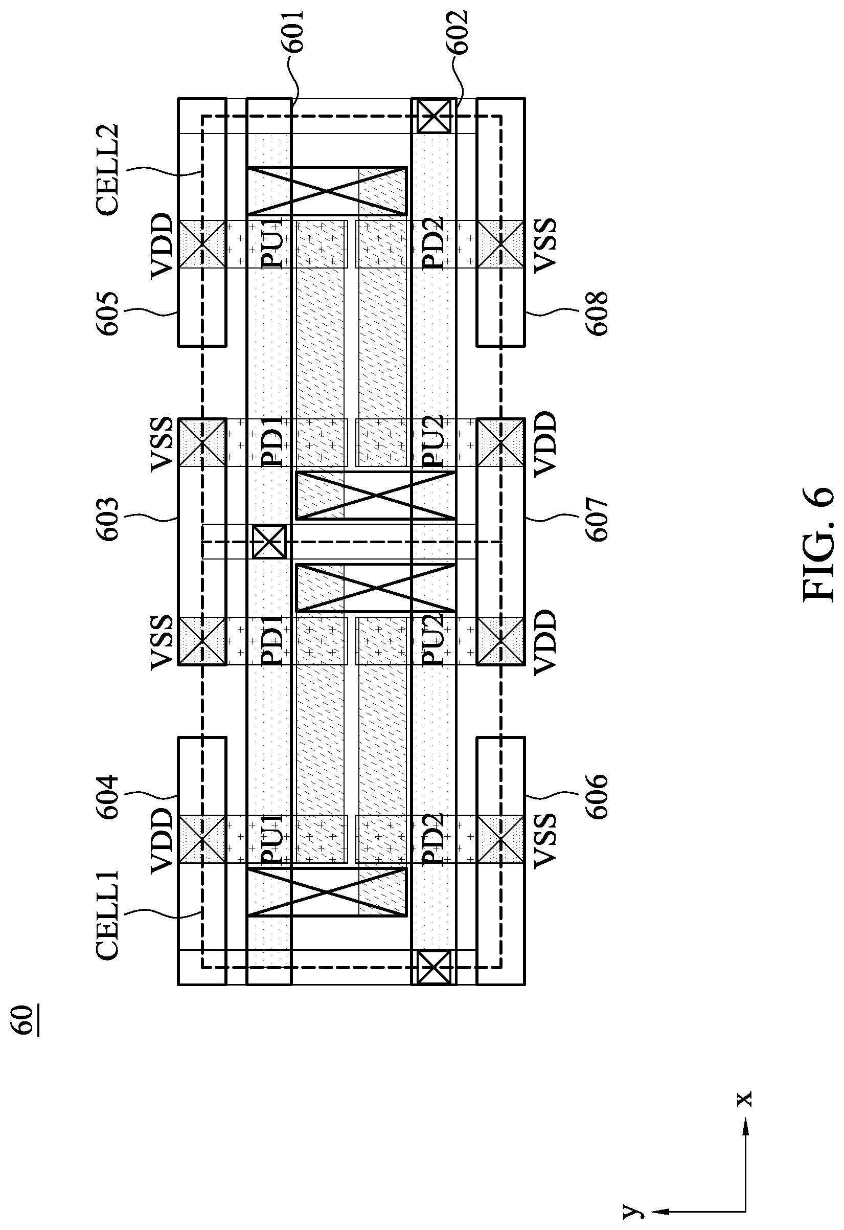 Patent US12315560 Figure 8 – Integrated circuit device and manufacturing method of the same
