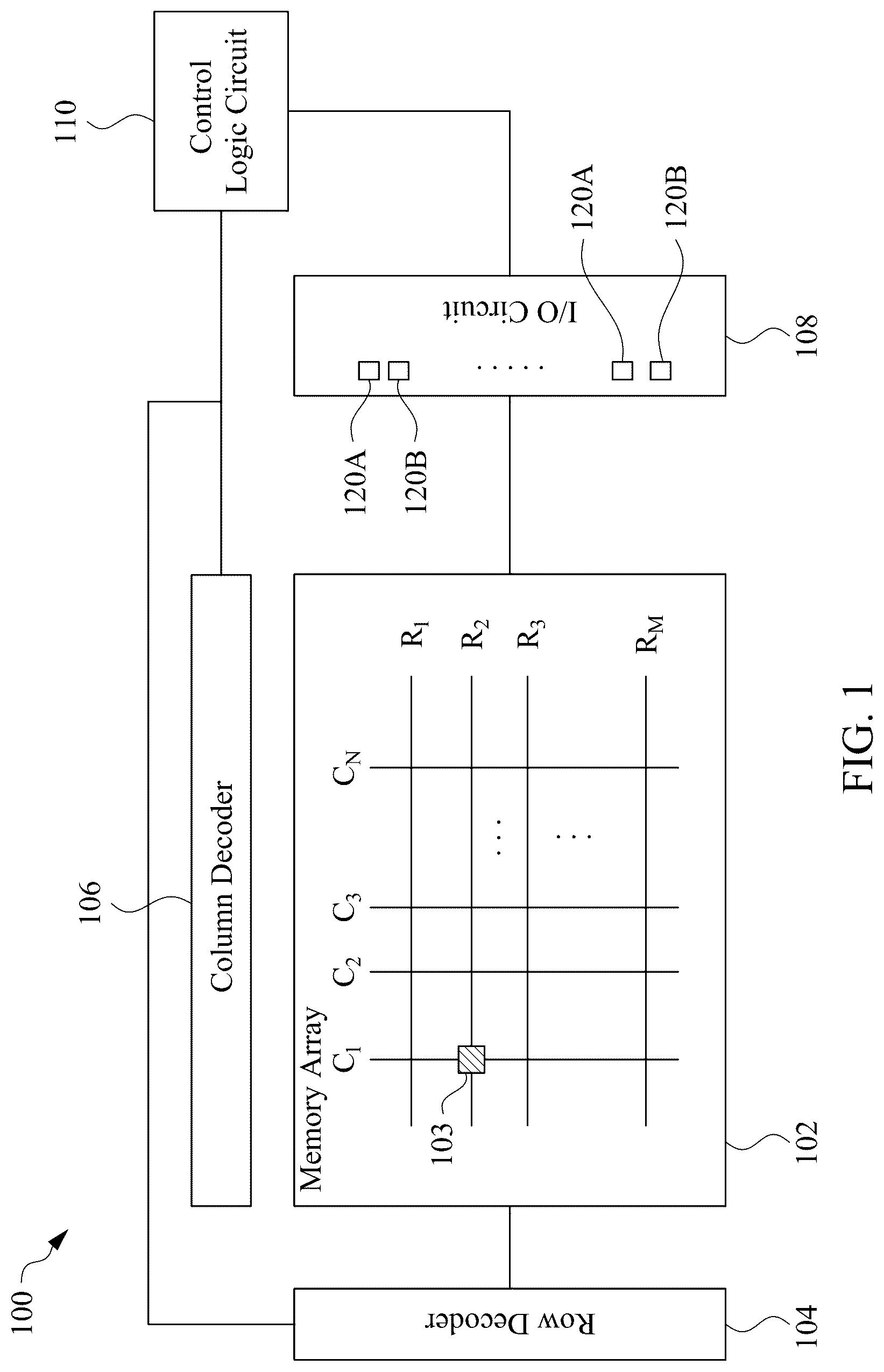 Patent US12315561 Figure 1 – Semiconductor memory devices with different word lines