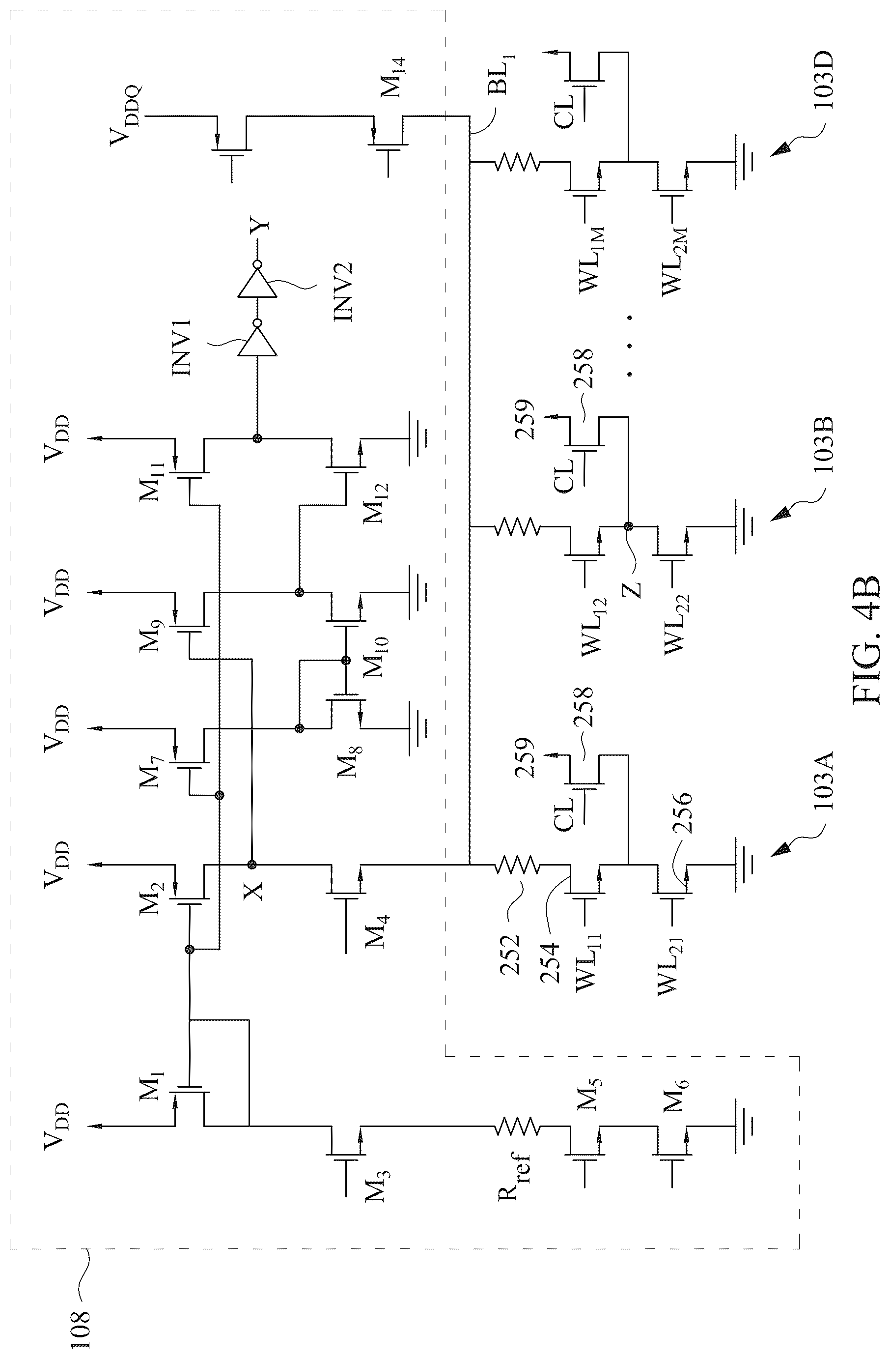 Patent US12315561 Figure 6 – Semiconductor memory devices with different word lines