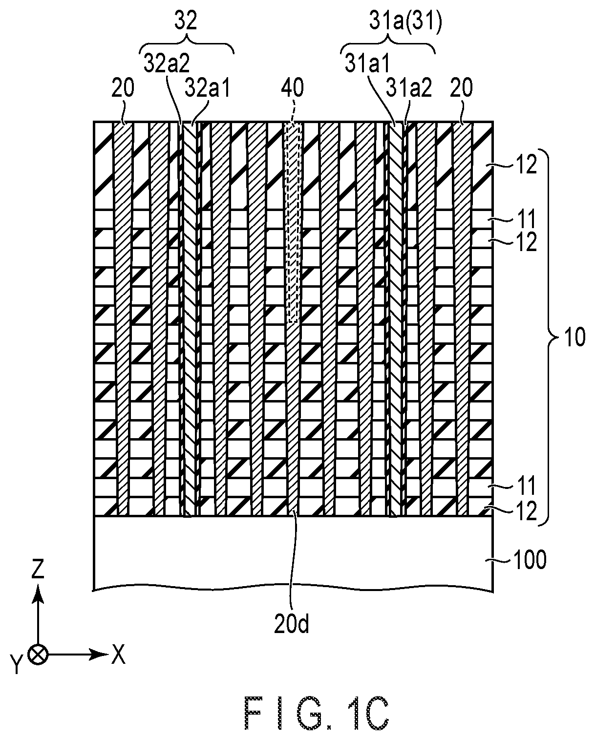 Patent US12315564 Figure 2 – Semiconductor memory device
