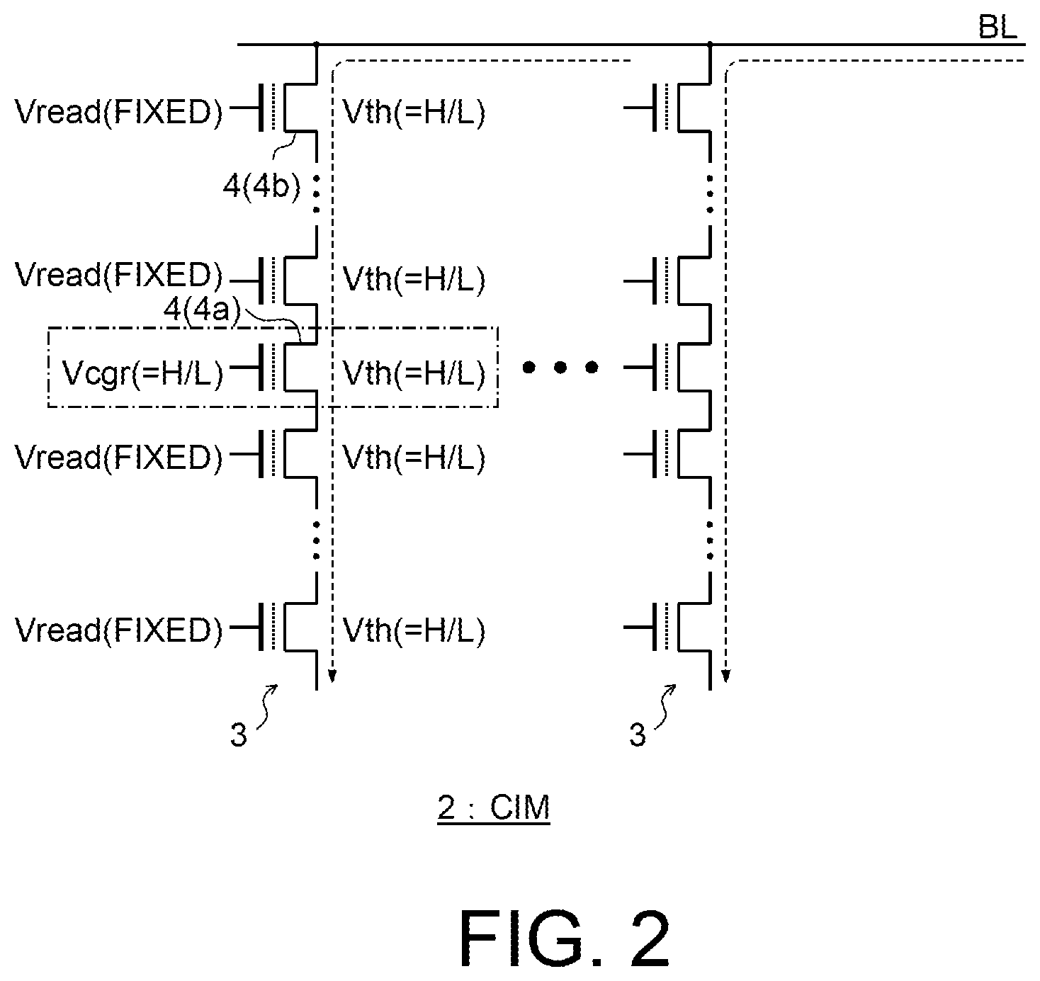 Patent US12315566 Figure 3 – Information processing device and memory system