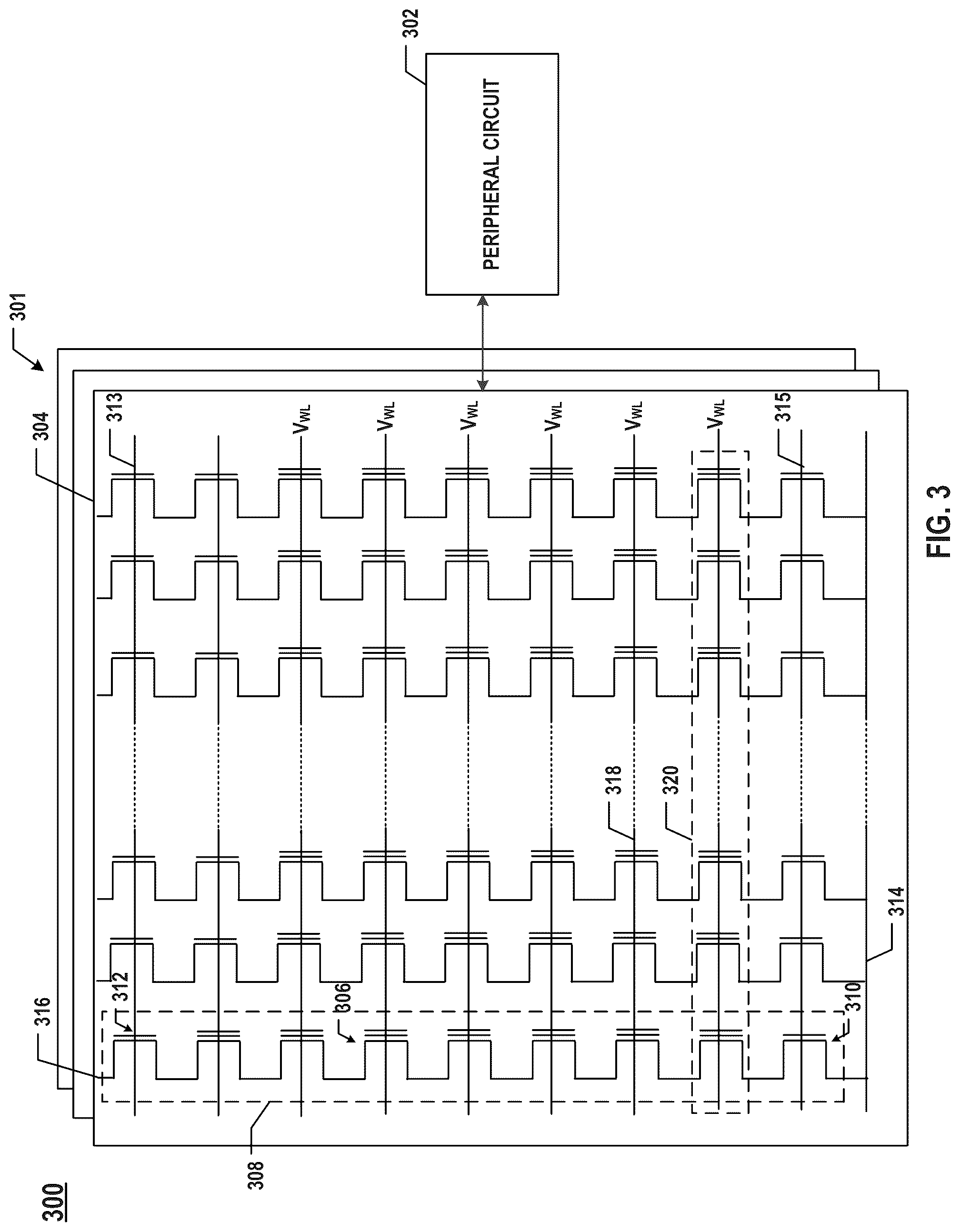 Patent US12315568 Figure 3 – Memory device and program operation thereof