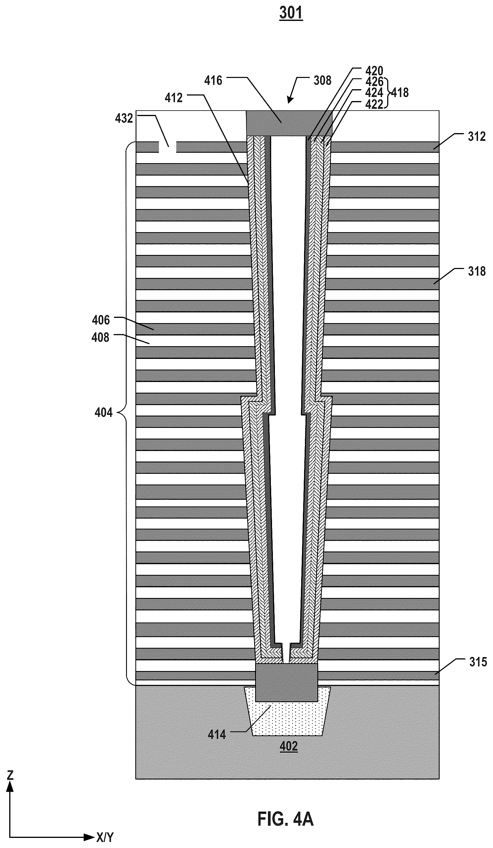 Patent US12315568 Figure 4 – Memory device and program operation thereof
