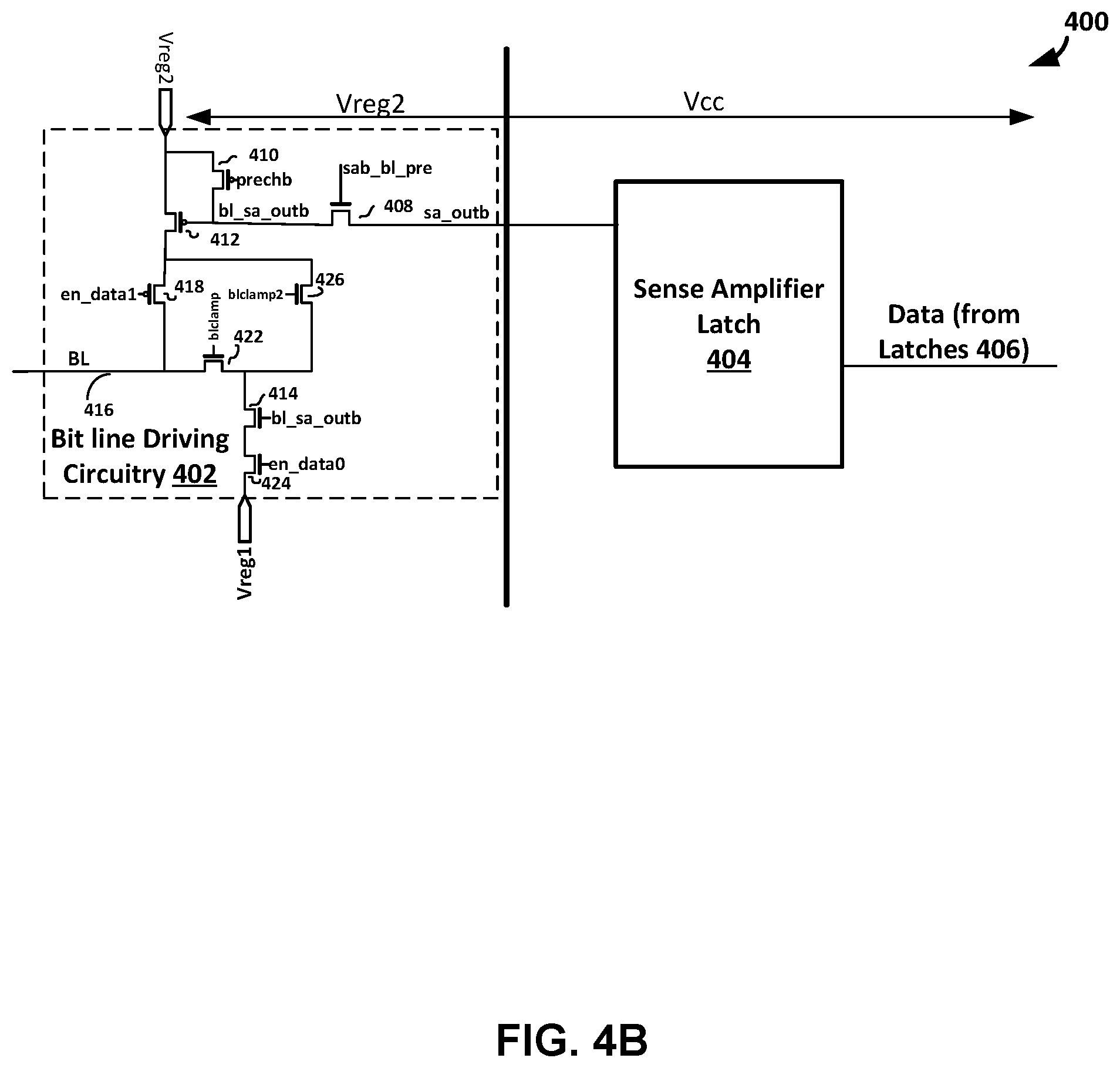 Patent US12315573 Figure 5 – Method and apparatus to reduce power consumption of page buffer circuitry in a non-volatile memory device