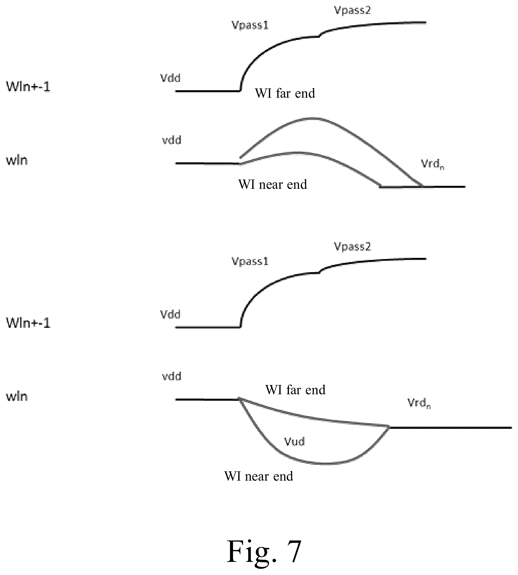 Patent US12315577 Figure 7 – Memory device and program operation thereof to reduce capacitive coupling
