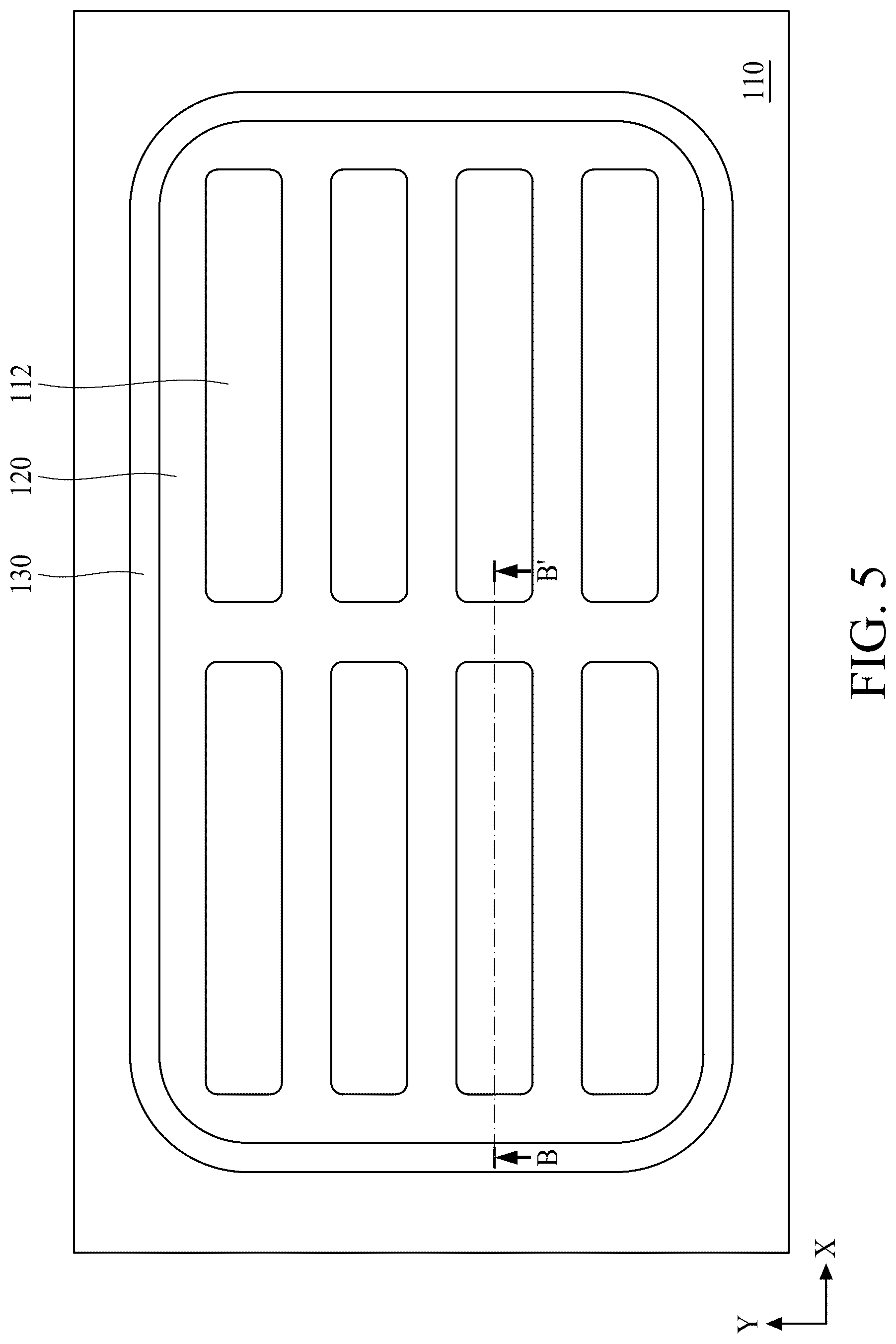 Patent US12315578 Figure 5 – Semiconductor device with programmable feature