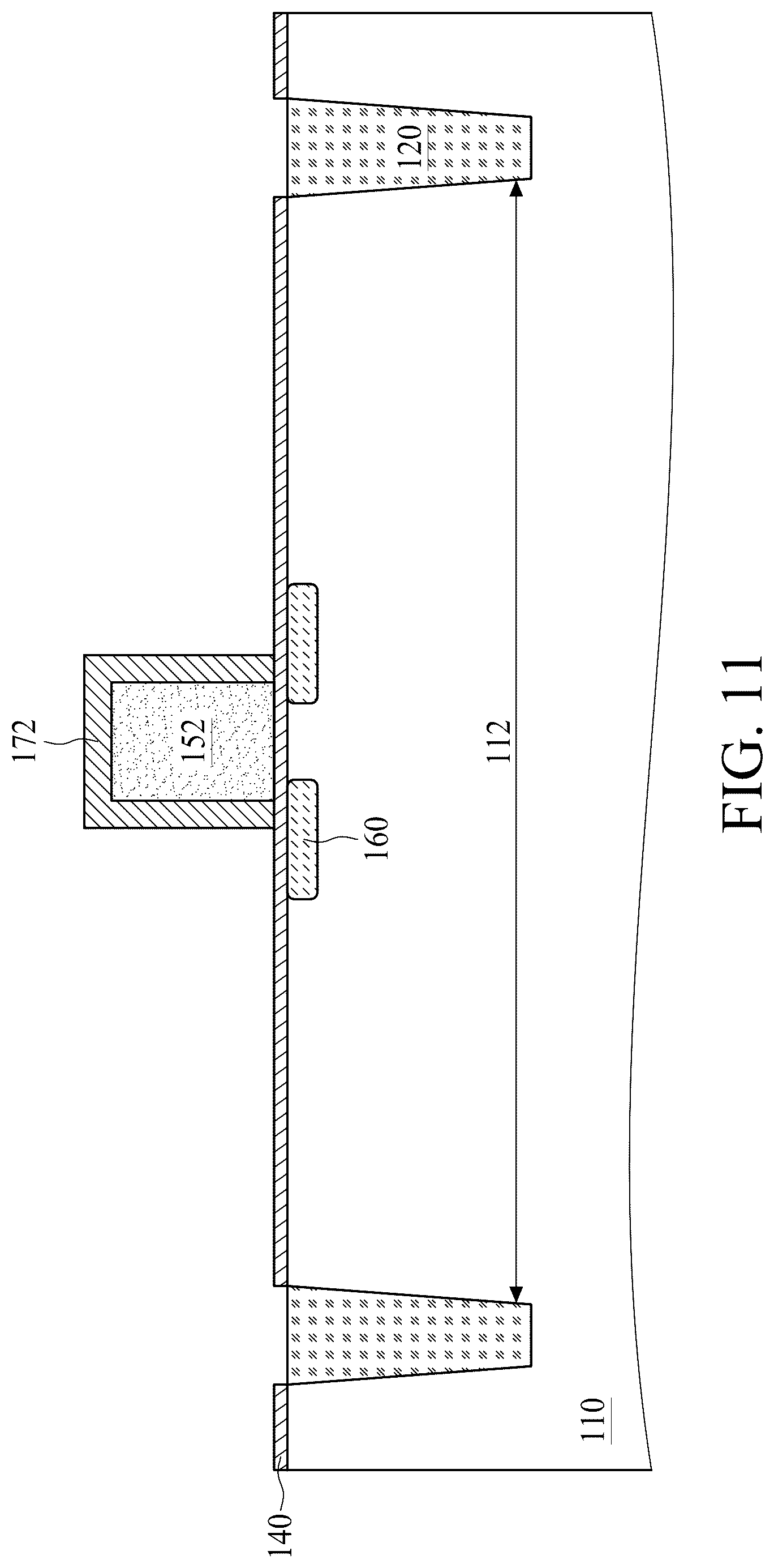 Patent US12315578 Figure 11 – Semiconductor device with programmable feature