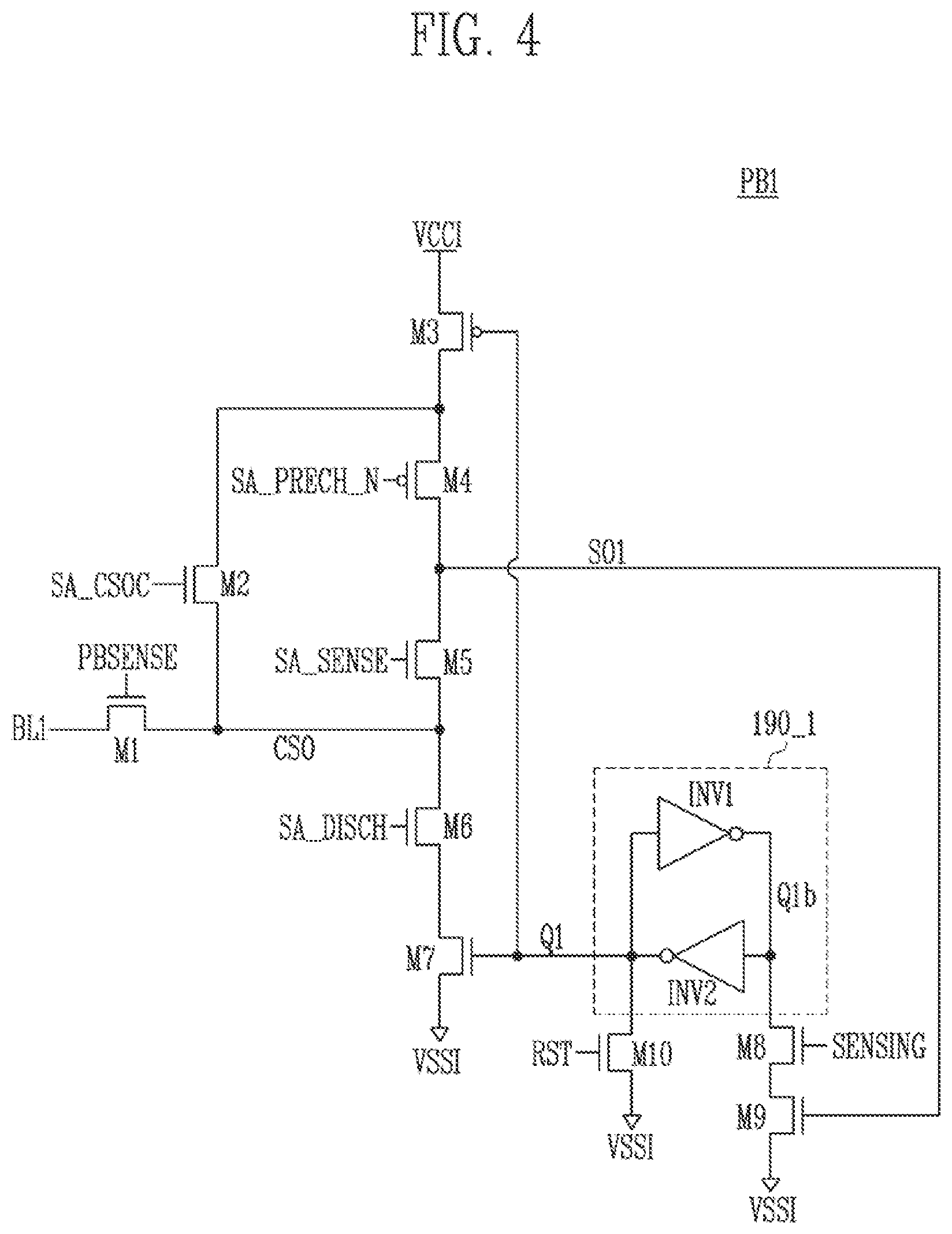 Patent US12315582 Figure 4 – Memory device and operating method of the memory device