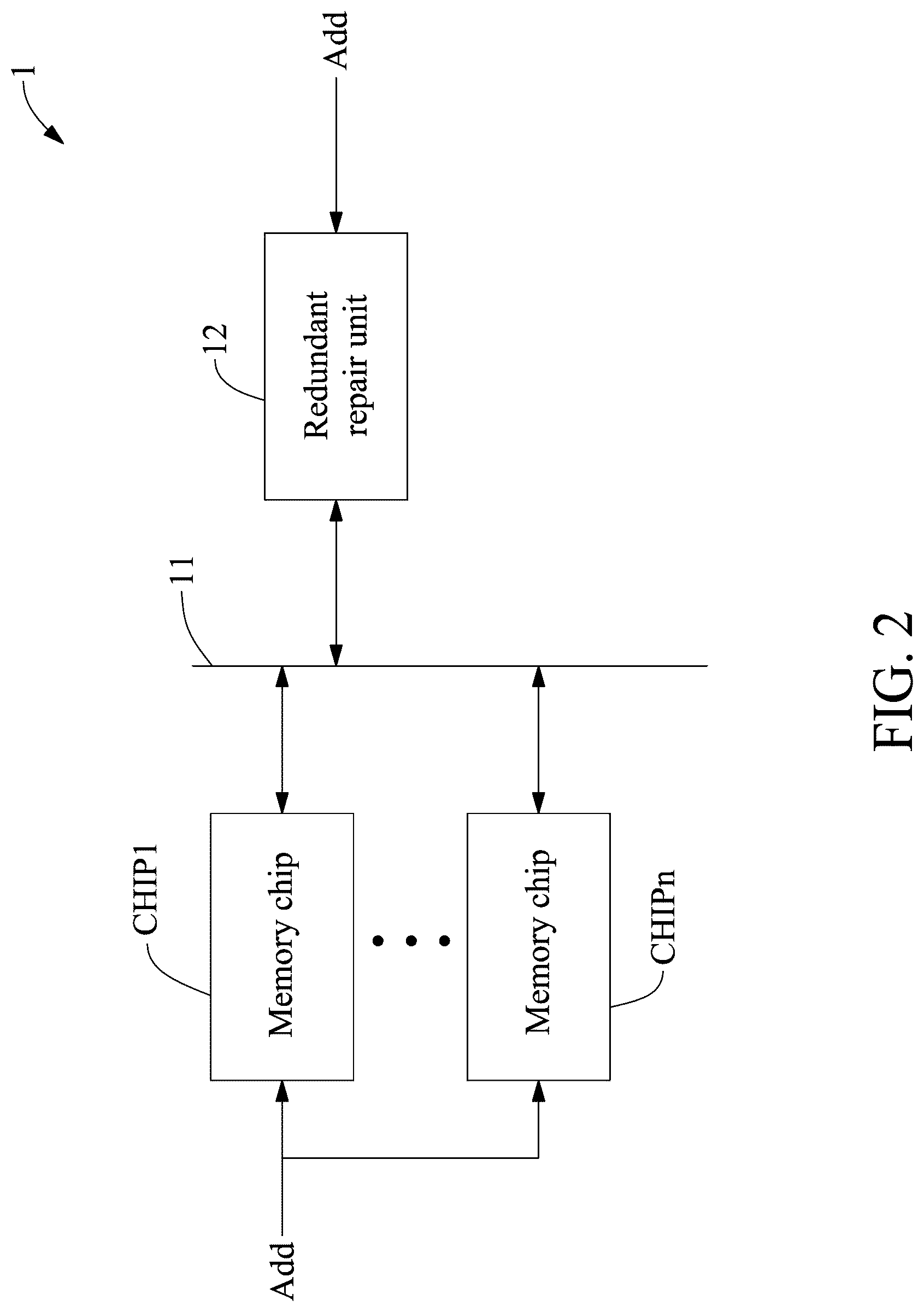 Patent US12315583 Figure 2 – Repairable semiconductor memory device