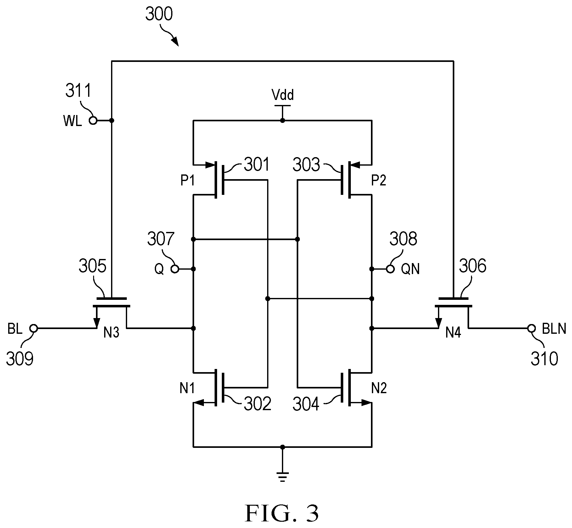 Patent US12315586 Figure 3 – SRAM repair system and method