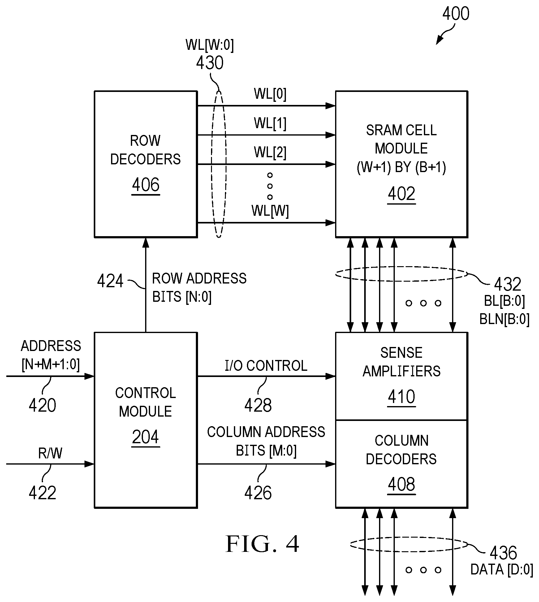 Patent US12315586 Figure 4 – SRAM repair system and method
