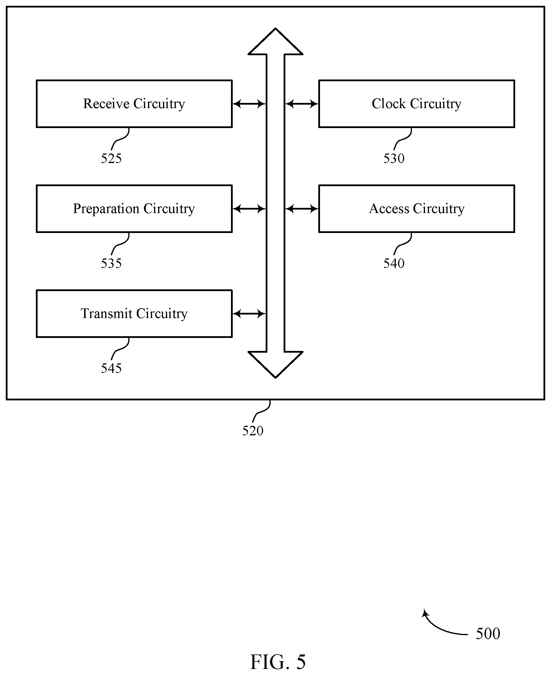 Patent US12315593 Figure 5 – Activate commands for memory preparation