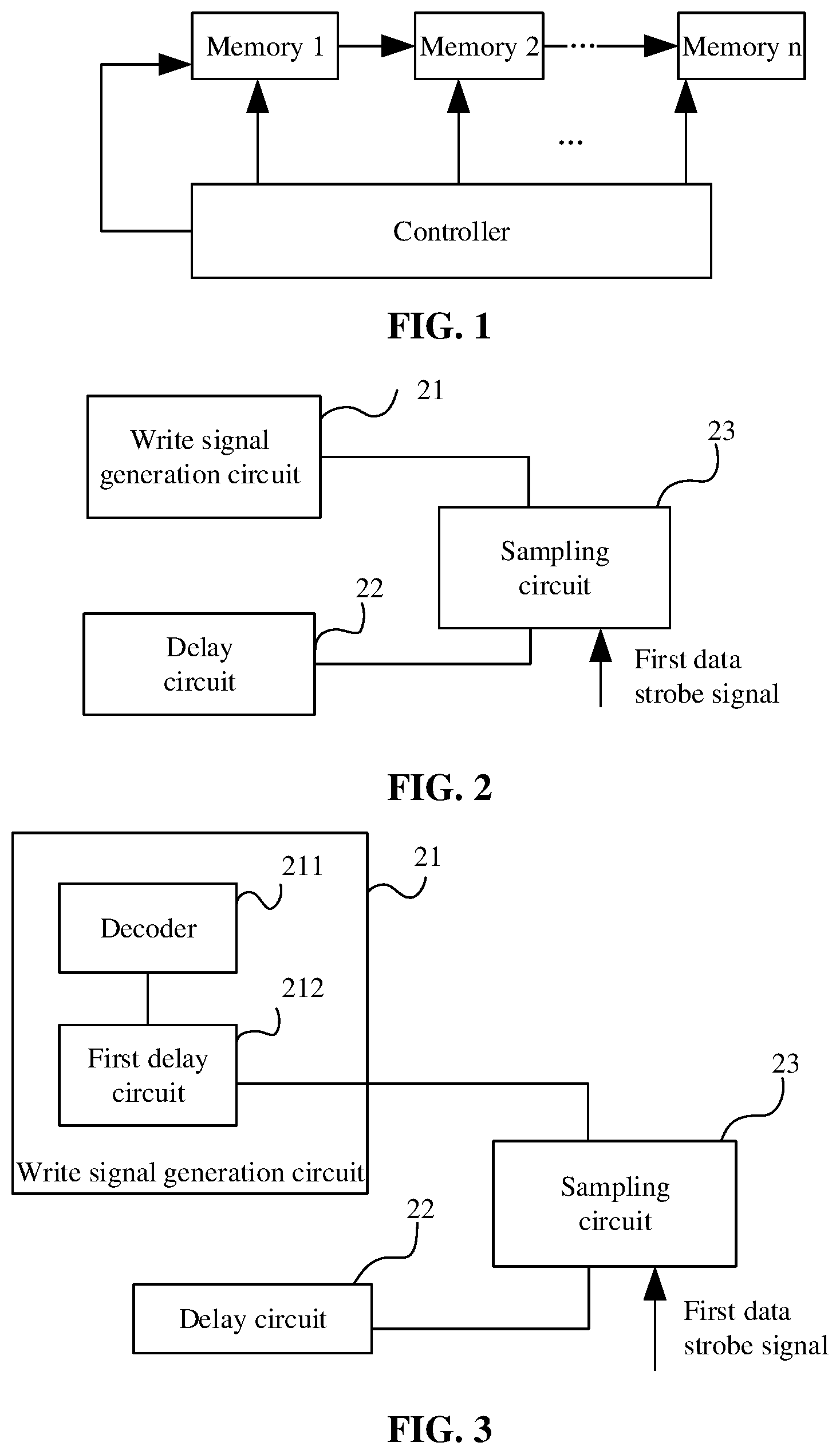 Patent US12315595 Figure 1 – Write leveling circuit applied to memory, and method and apparatus for controlling the same