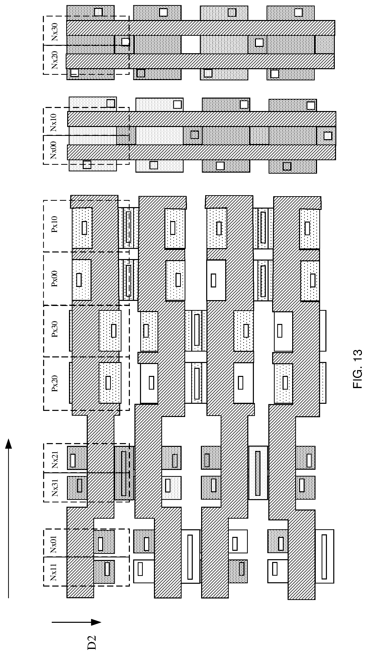 Patent US12315596 Figure 13 – Word line driver, word line driver array, and semiconductor structure