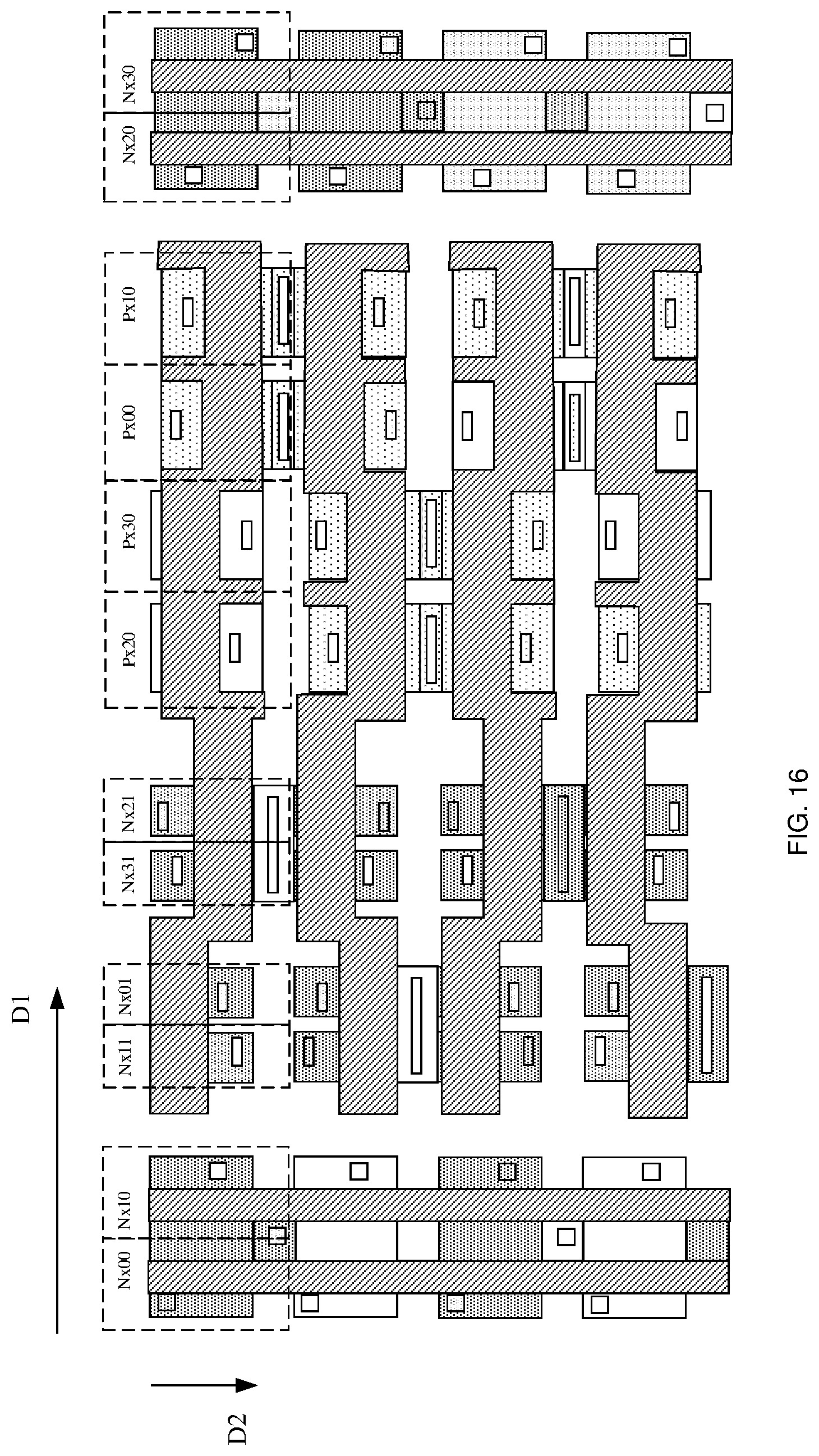 Patent US12315596 Figure 16 – Word line driver, word line driver array, and semiconductor structure