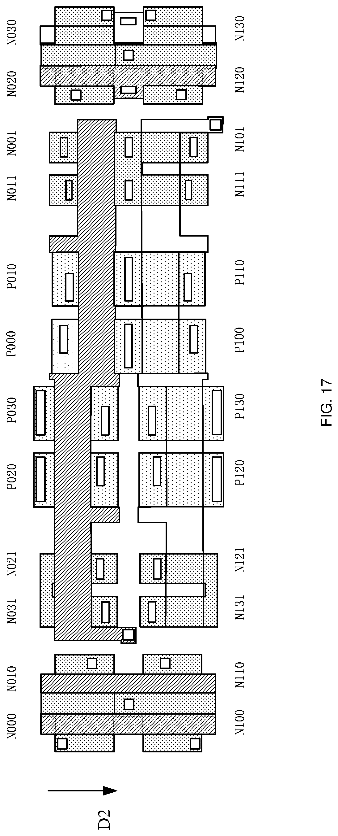 Patent US12315596 Figure 17 – Word line driver, word line driver array, and semiconductor structure