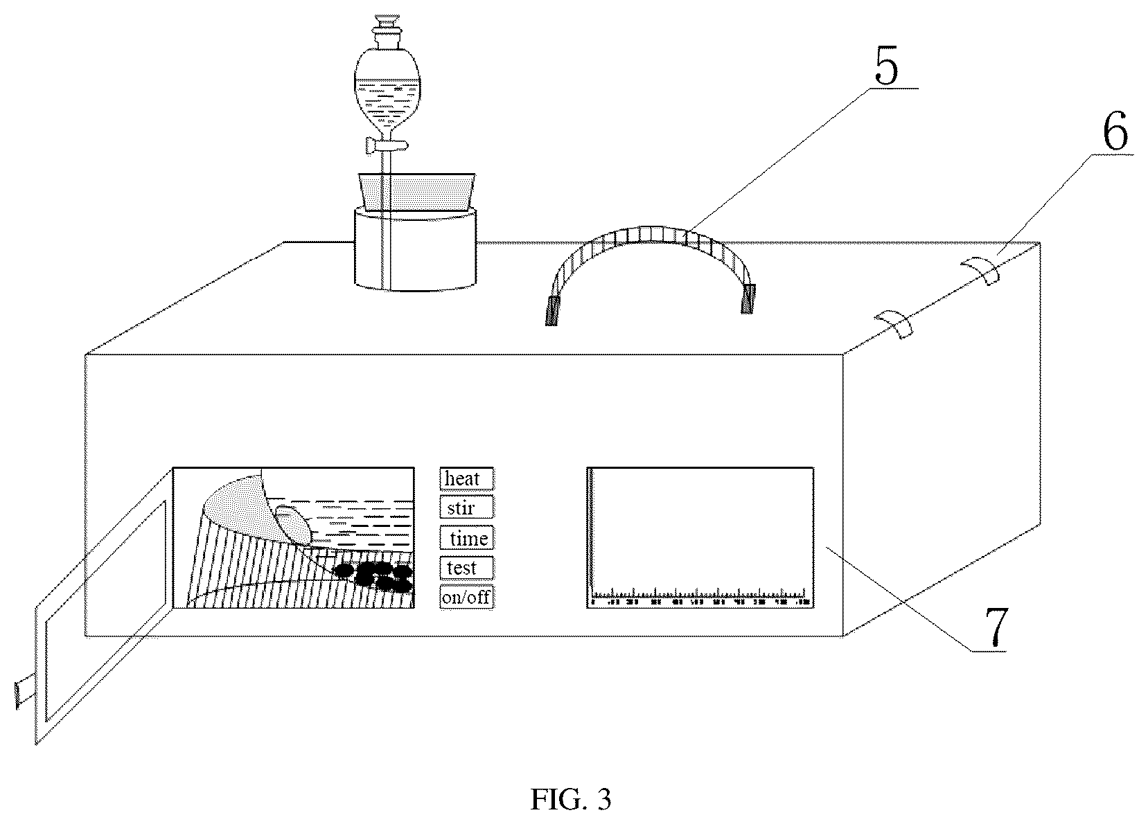 Patent US12315602 Figure 3 – Portable experimental device for hazardous chemical and experimental method thereof