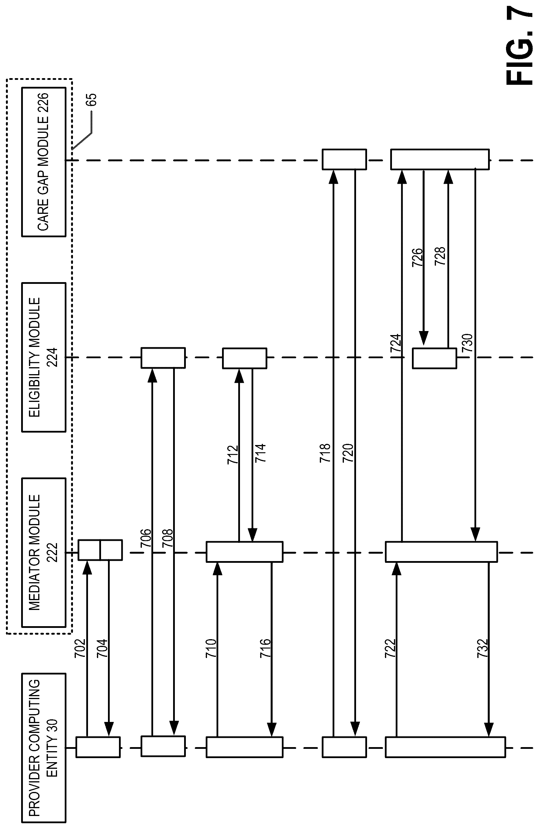 Patent US12315608 Figure 8 – Automated electronic medical record (EMR) analysis via point of care computing systems