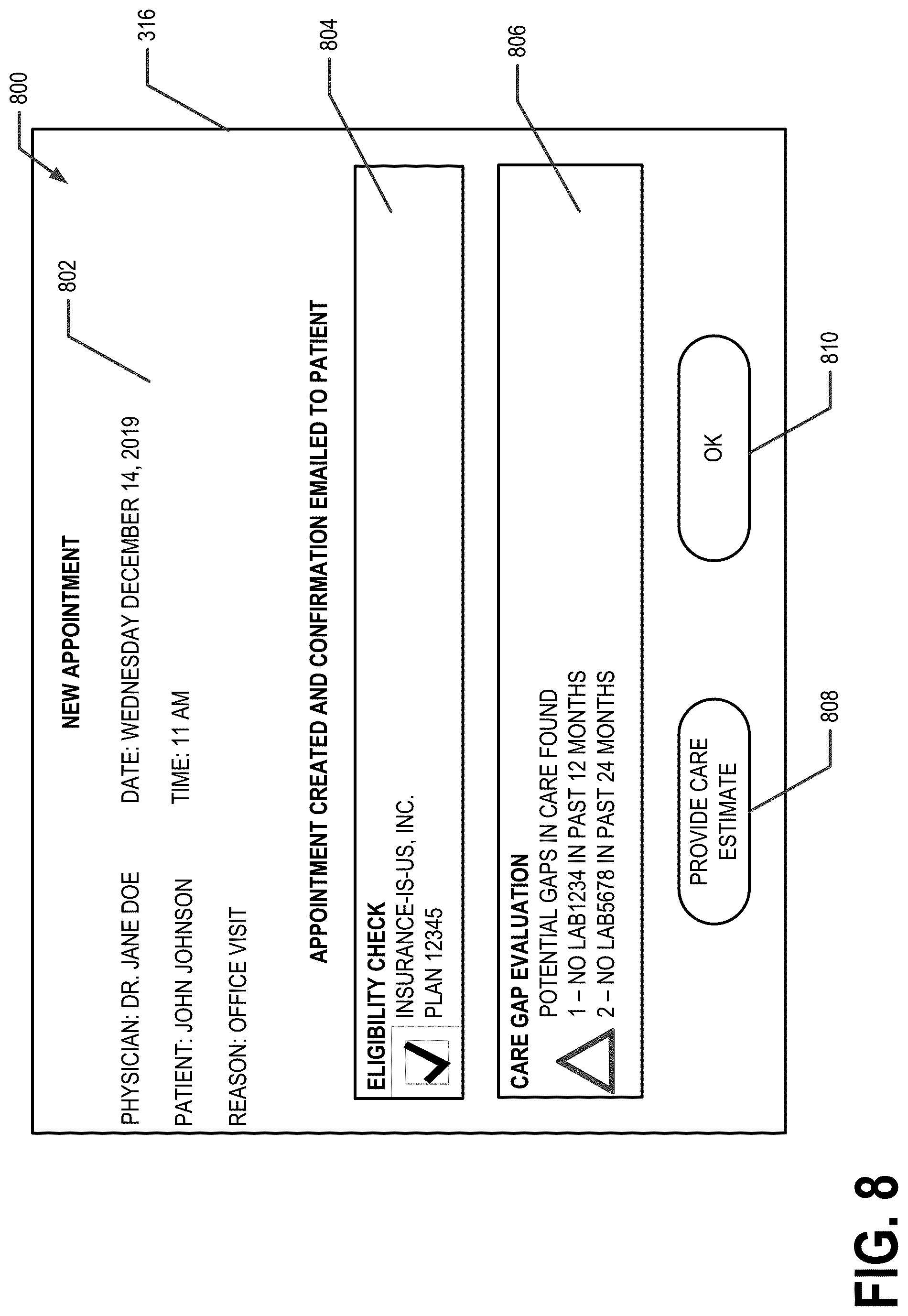Patent US12315608 Figure 9 – Automated electronic medical record (EMR) analysis via point of care computing systems