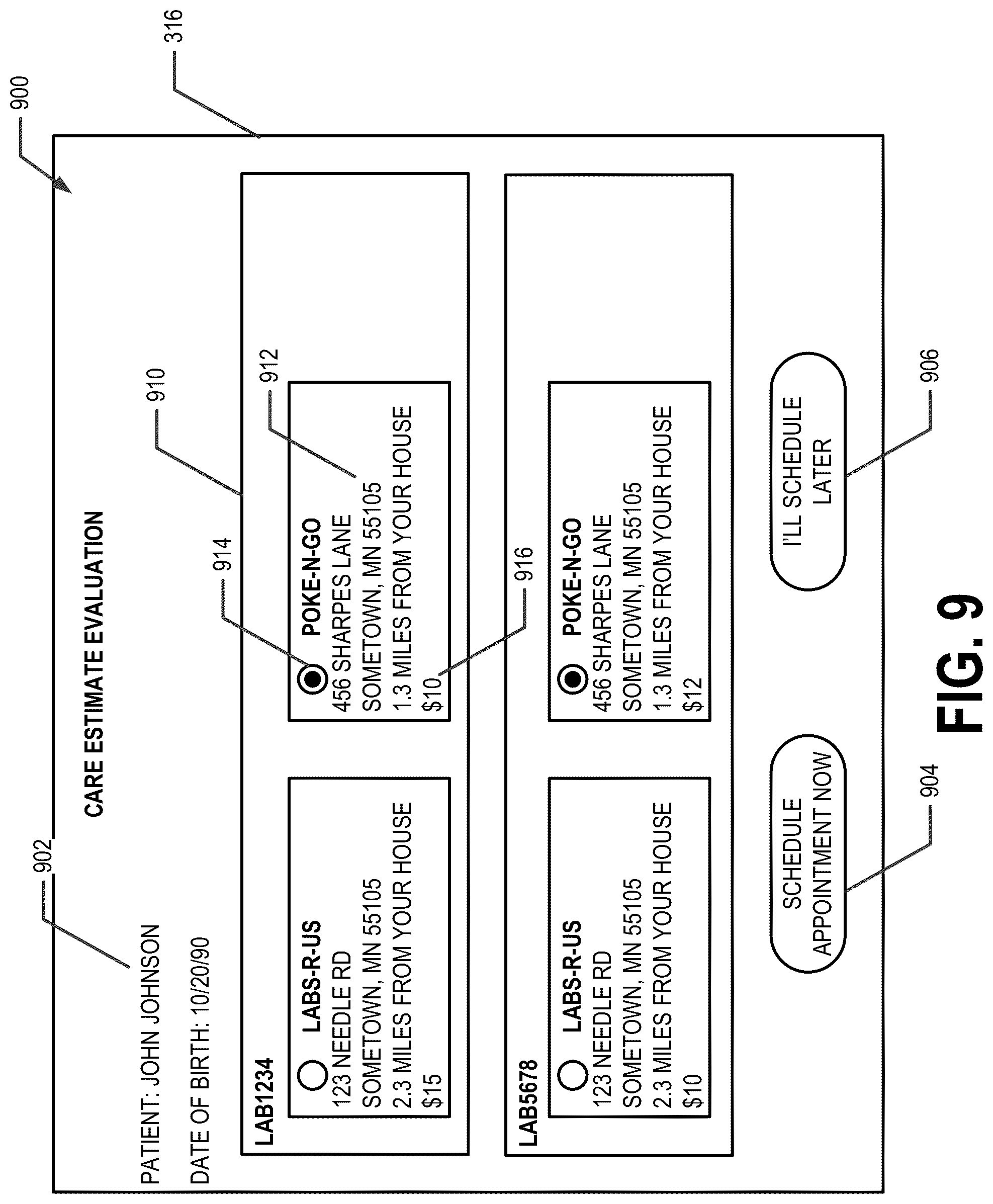 Patent US12315608 Figure 10 – Automated electronic medical record (EMR) analysis via point of care computing systems