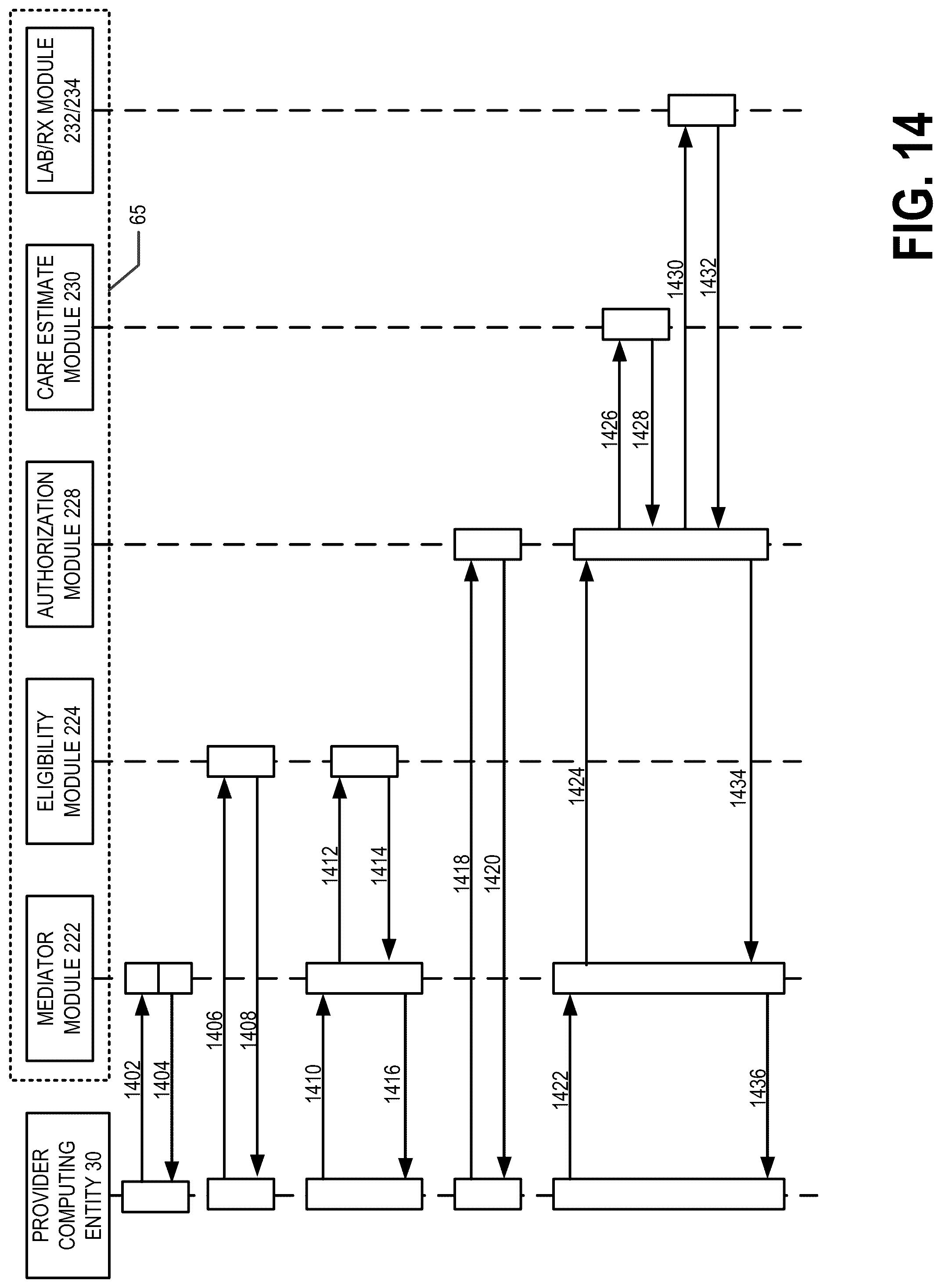 Patent US12315608 Figure 15 – Automated electronic medical record (EMR) analysis via point of care computing systems