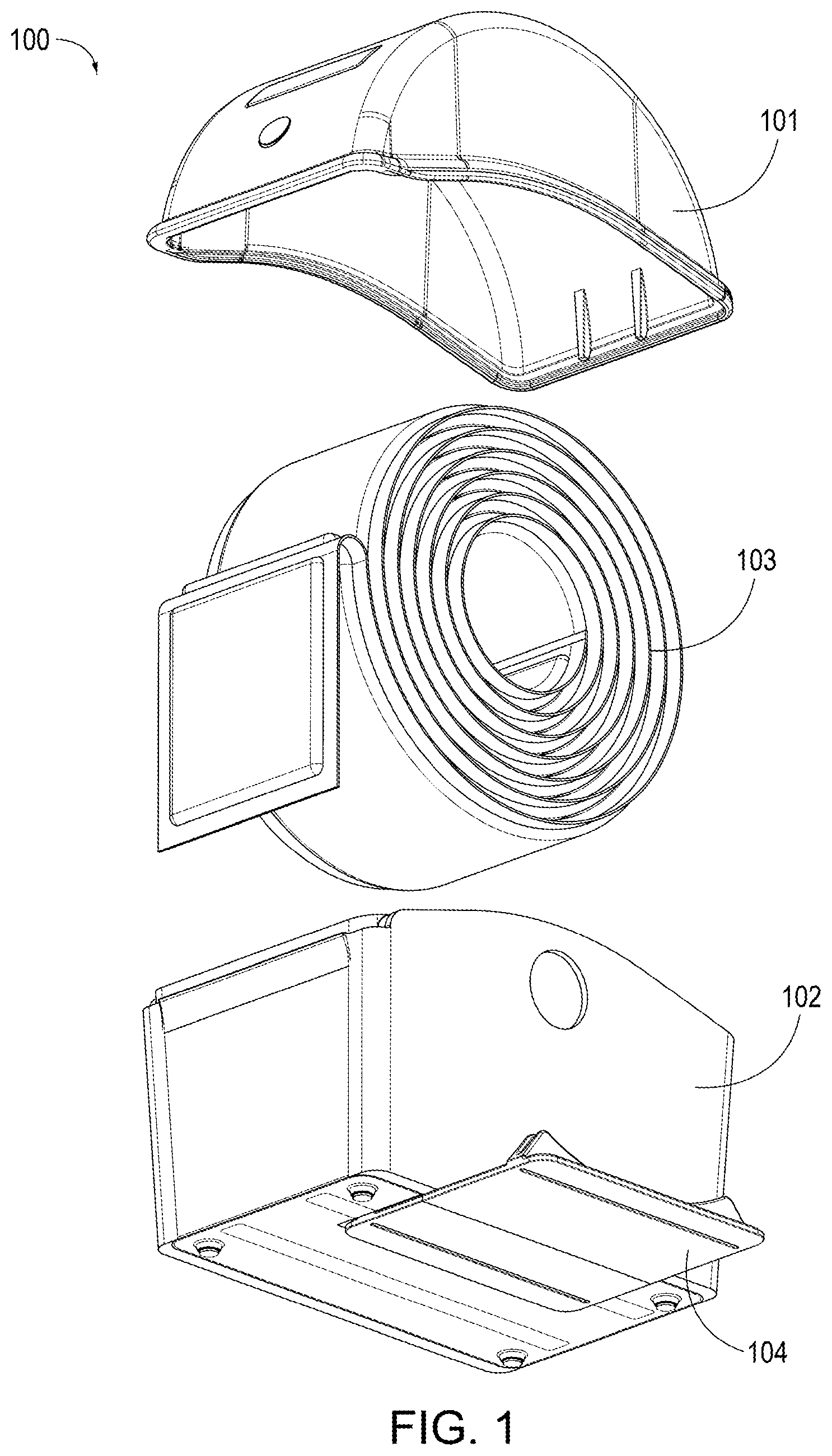 Patent US12315612 Figure 1 – Tamper-resistant container with unique identity authentication and network-enabled security features