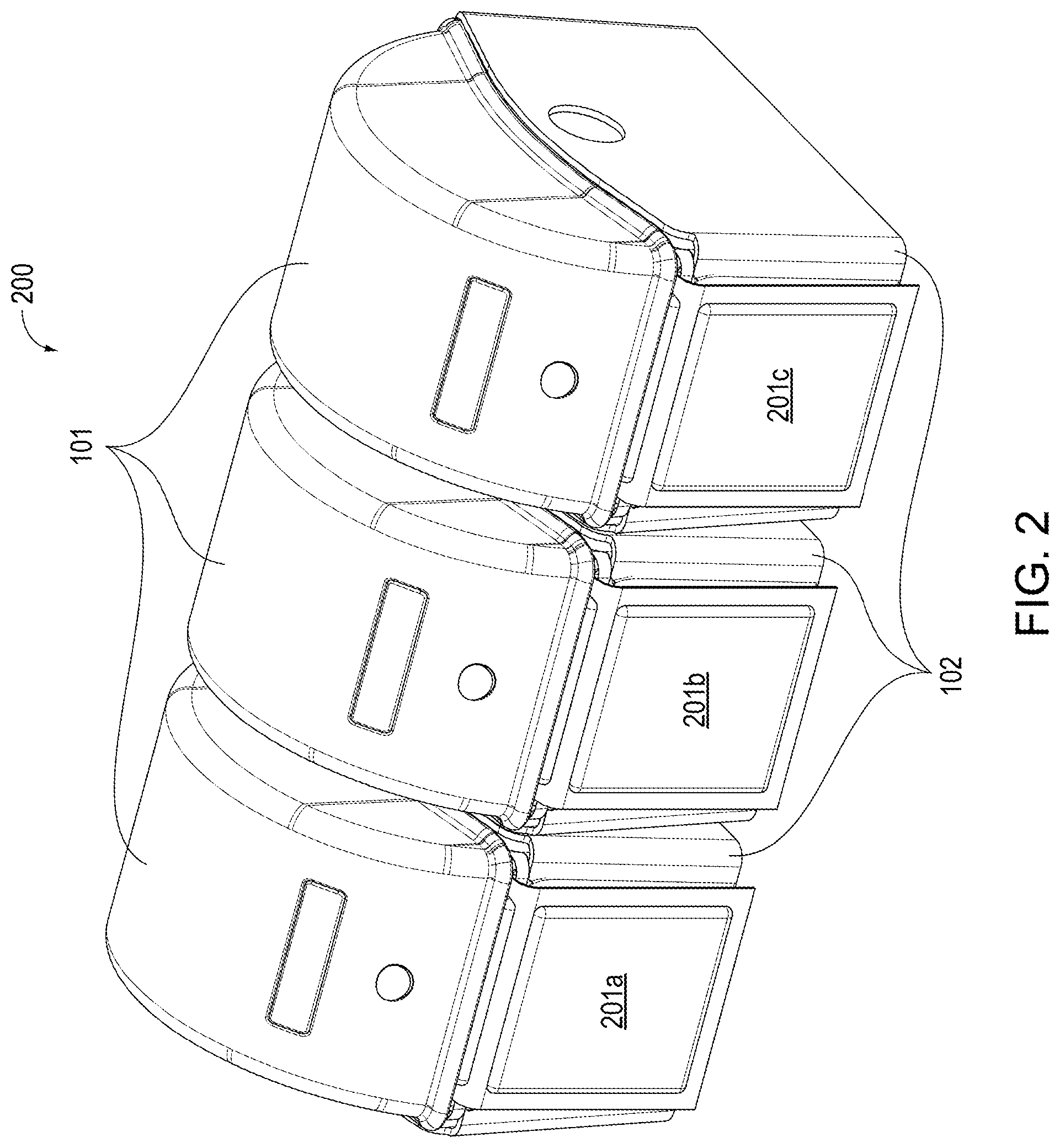 Patent US12315612 Figure 2 – Tamper-resistant container with unique identity authentication and network-enabled security features