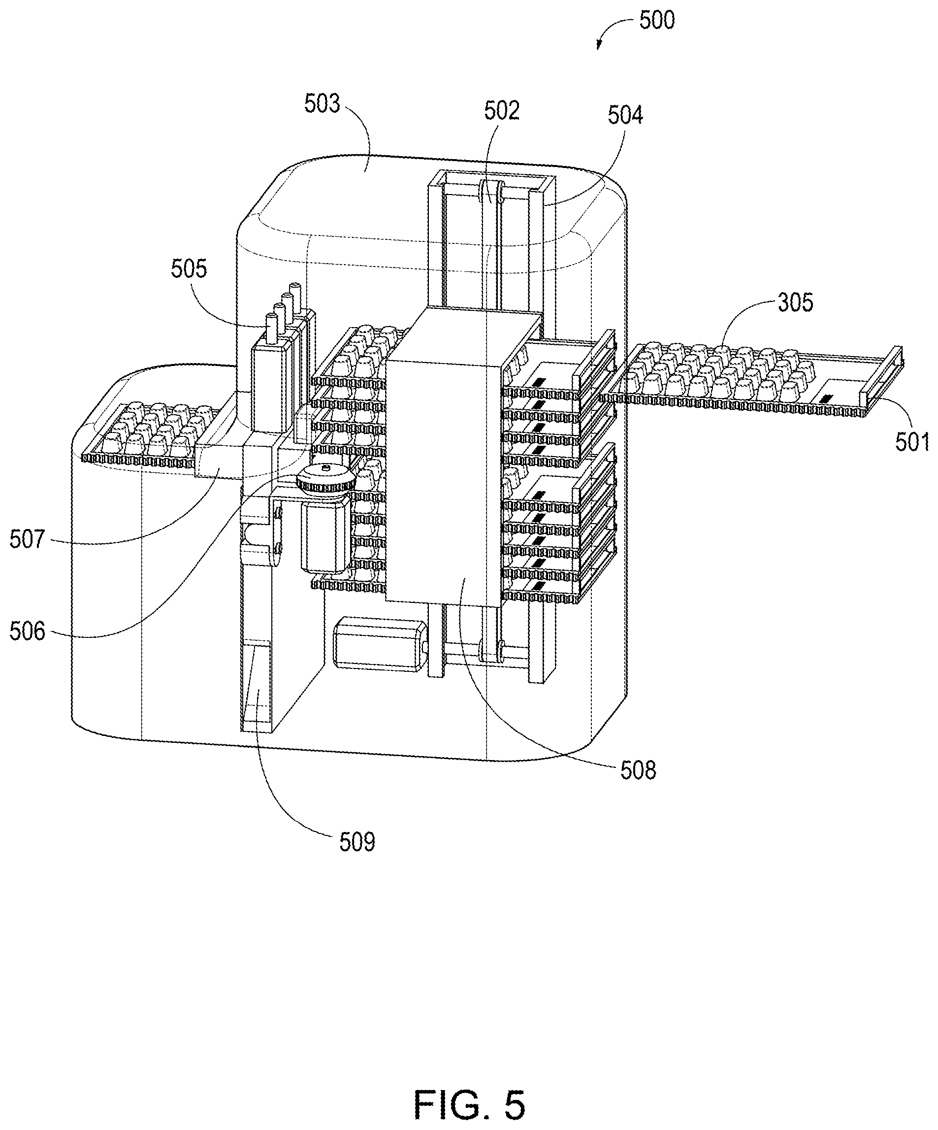 Patent US12315612 Figure 5 – Tamper-resistant container with unique identity authentication and network-enabled security features