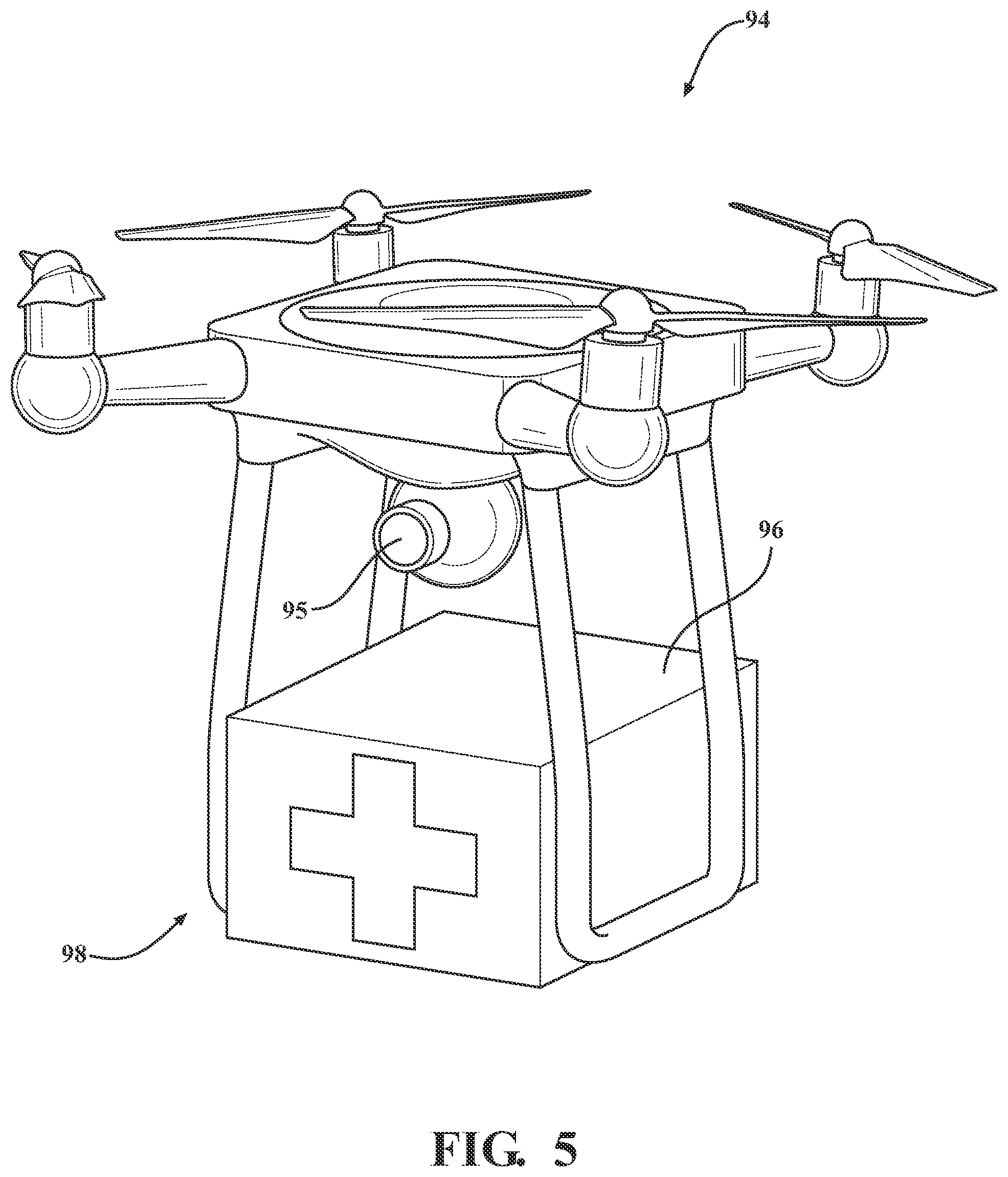 Patent US12315613 Figure 7 – Techniques for transporting autonomous patient support apparatuses and medical equipment to an incident scene