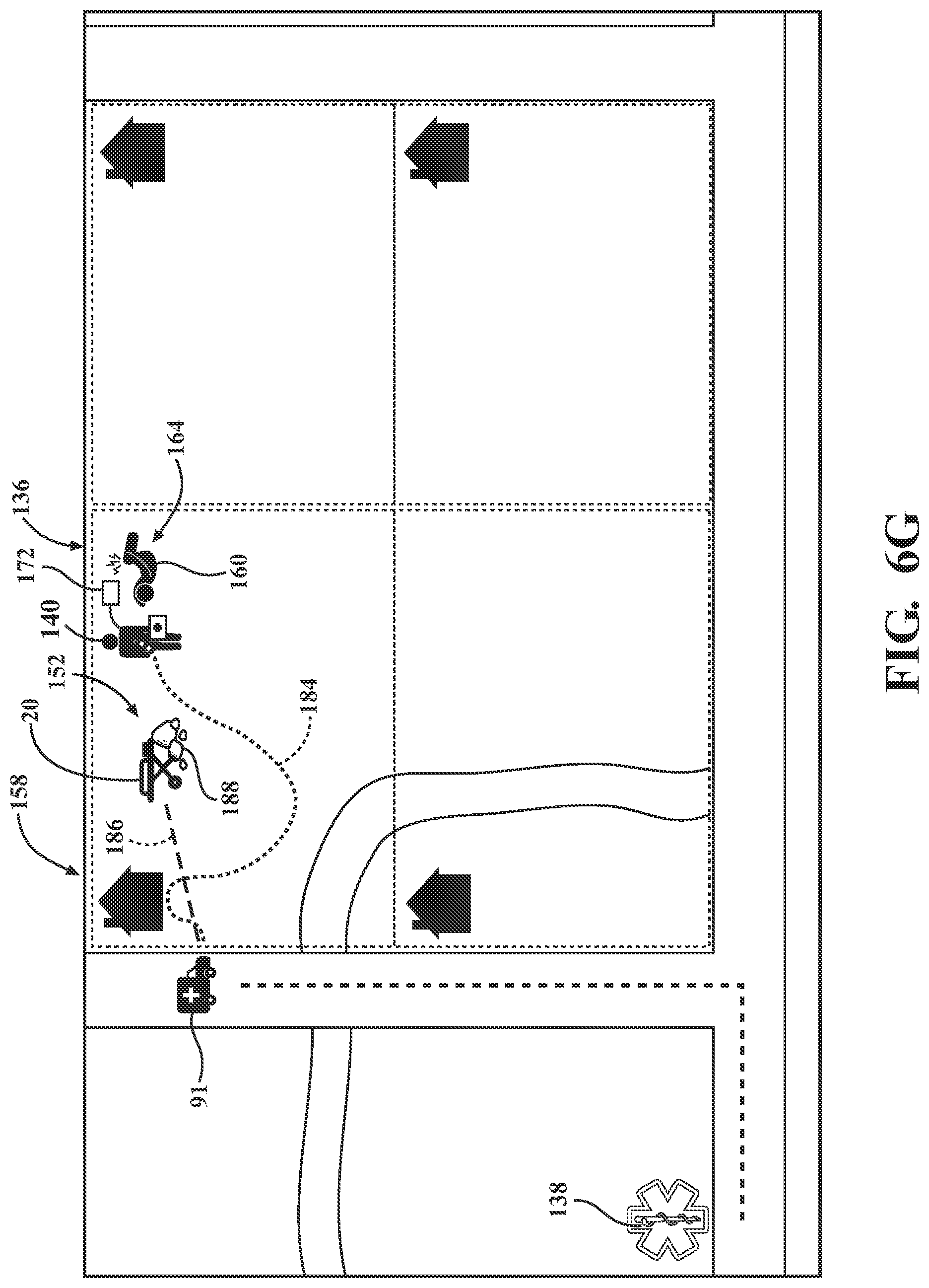 Patent US12315613 Figure 14 – Techniques for transporting autonomous patient support apparatuses and medical equipment to an incident scene