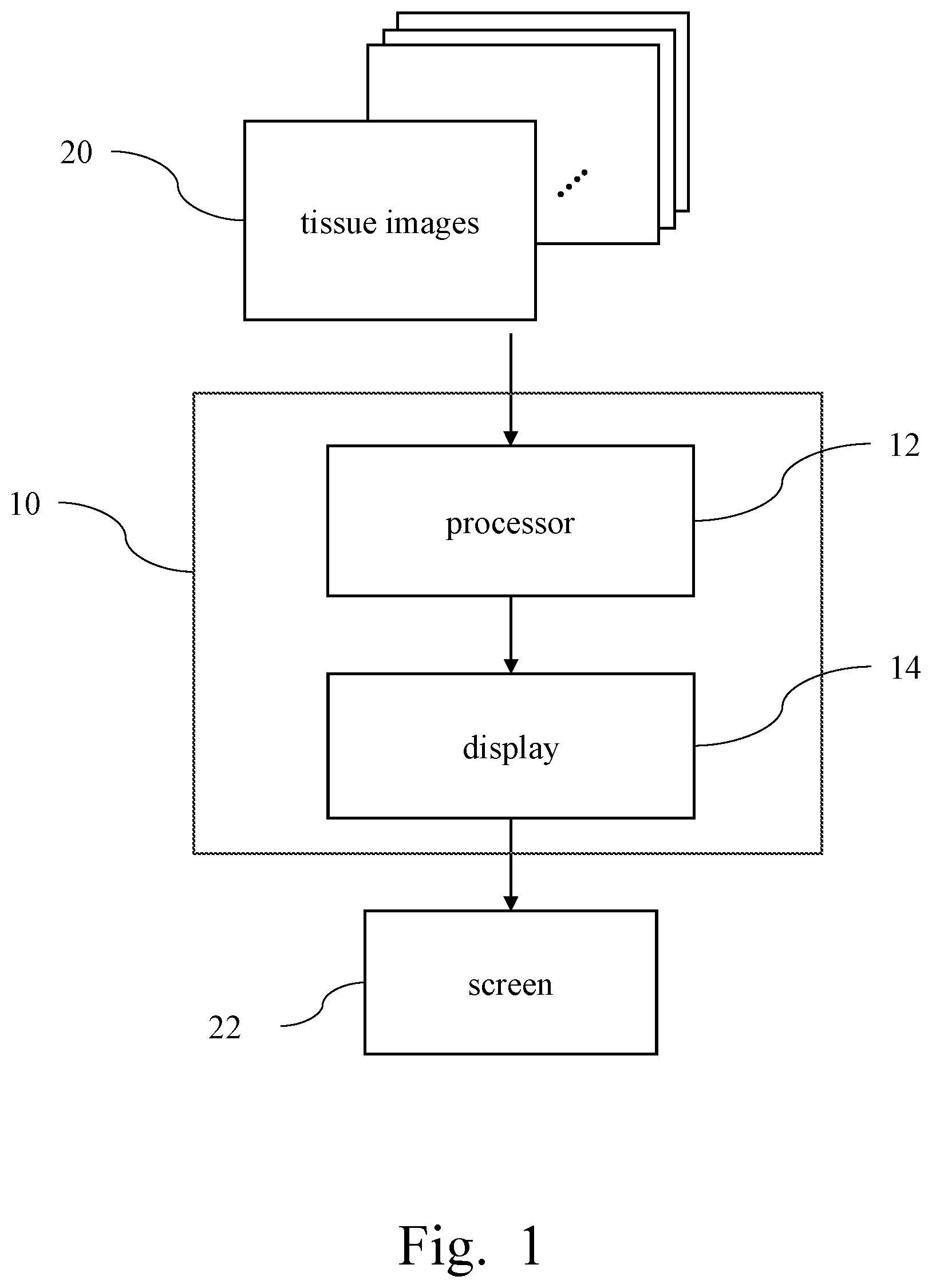 Patent US12315622 Figure 1 – Medical image paging display system