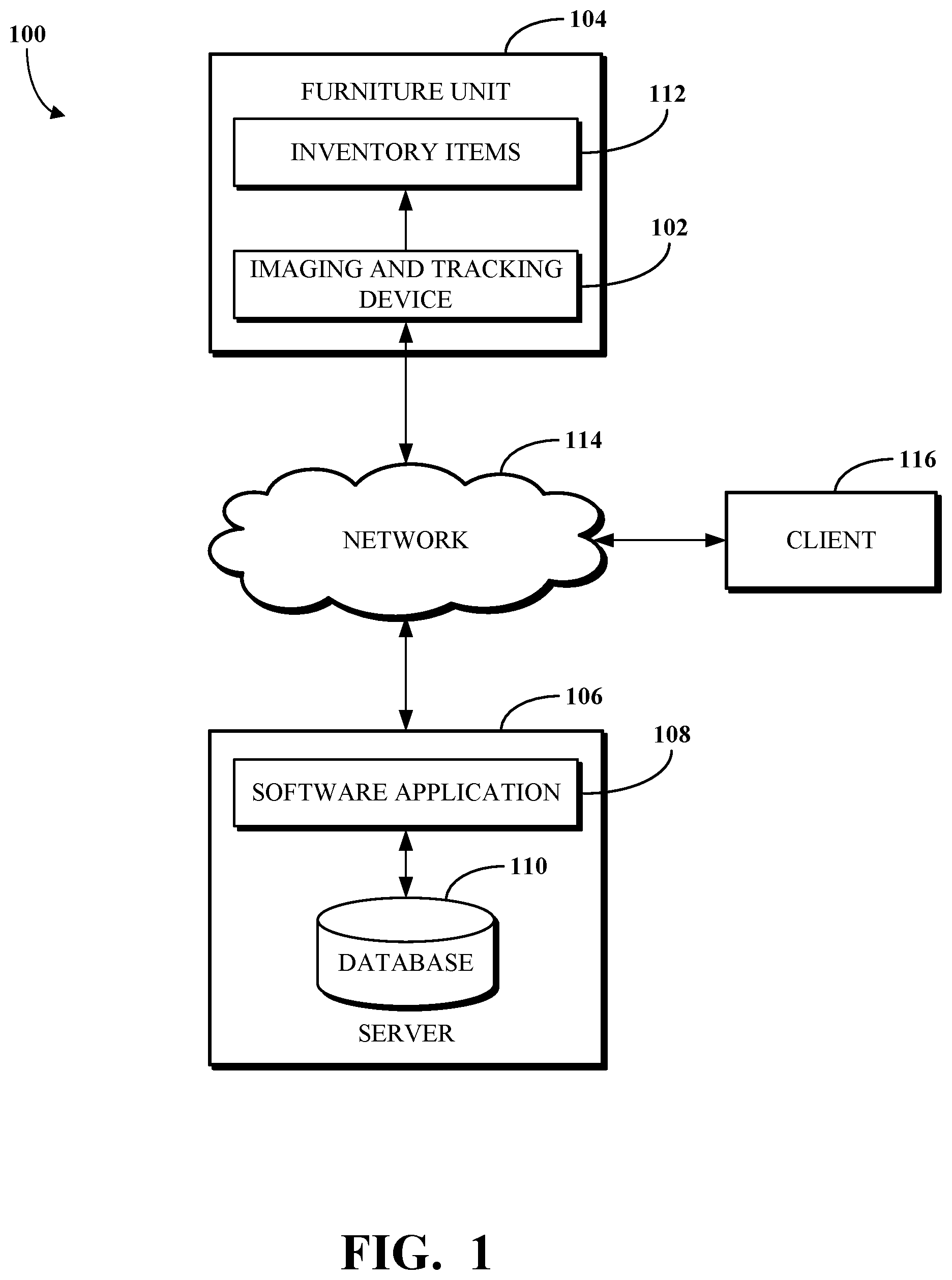 Patent US12315627 Figure 1 – Real-time health care inventory imaging and tracking intelligence system
