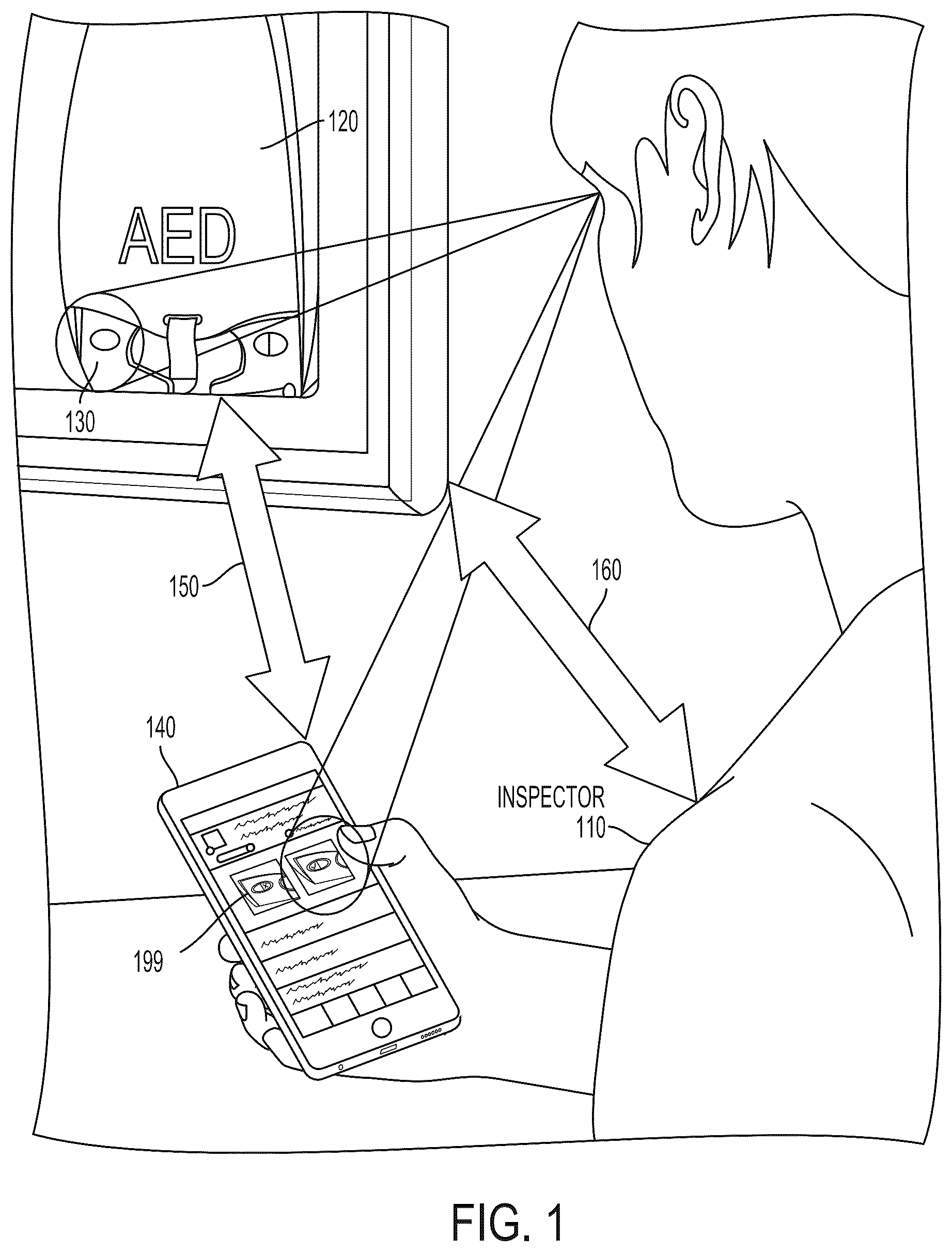 Patent US12315628 Figure 1 – Medical equipment management