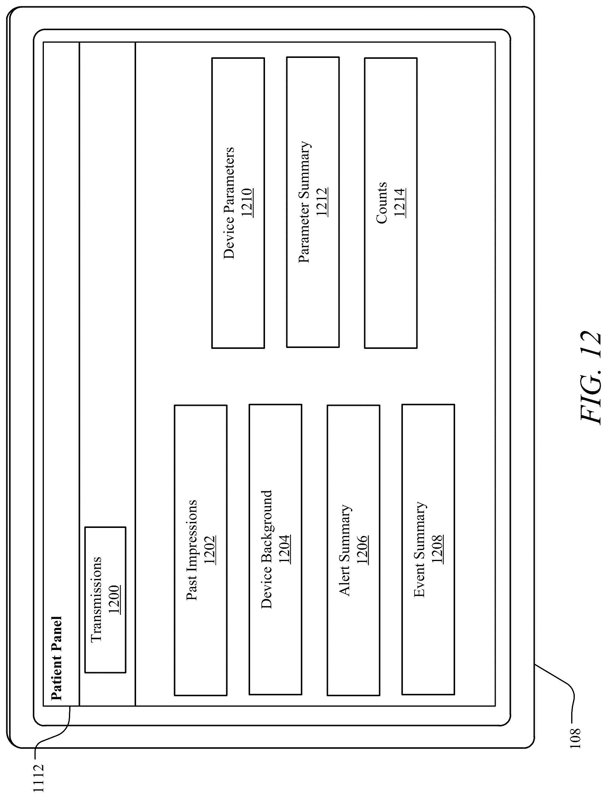 Patent US12315629 Figure 12 – Systems and methods for managing patient medical devices