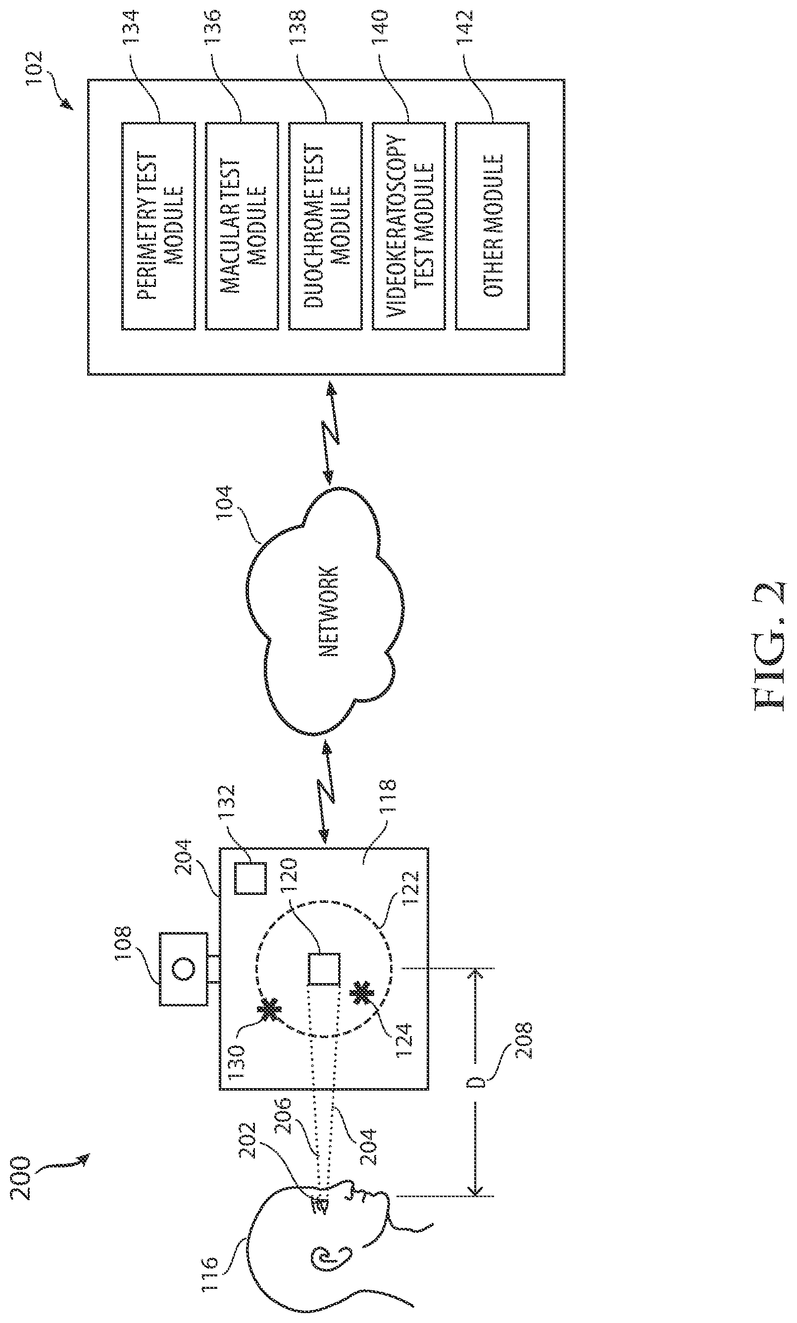 Patent US12315632 Figure 2 – Systems and methods for ophthalmic digital diagnostics via telemedicine