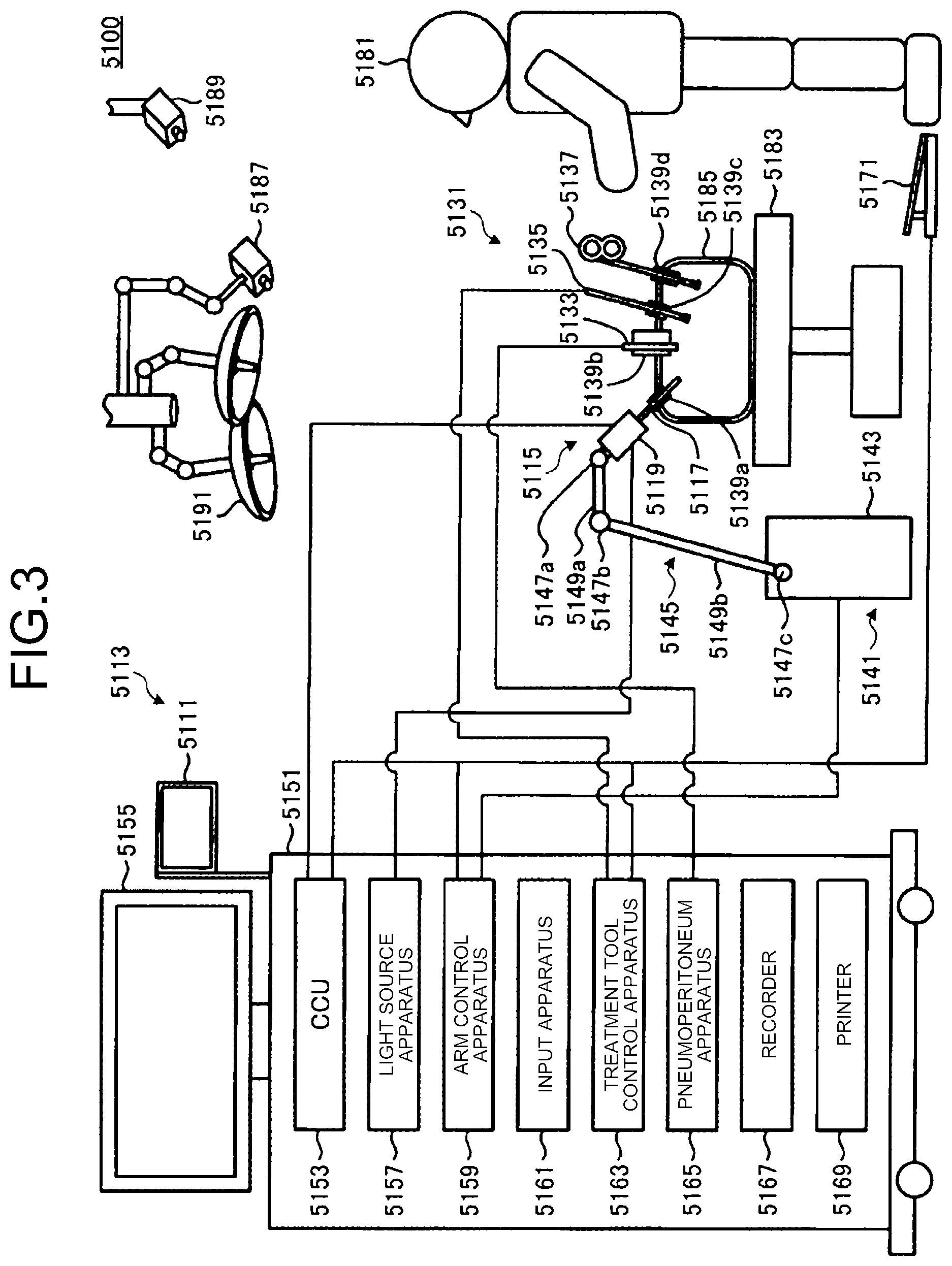 Patent US12315638 Figure 3 – Surgery support system, surgery support method, information processing apparatus, and information processing program