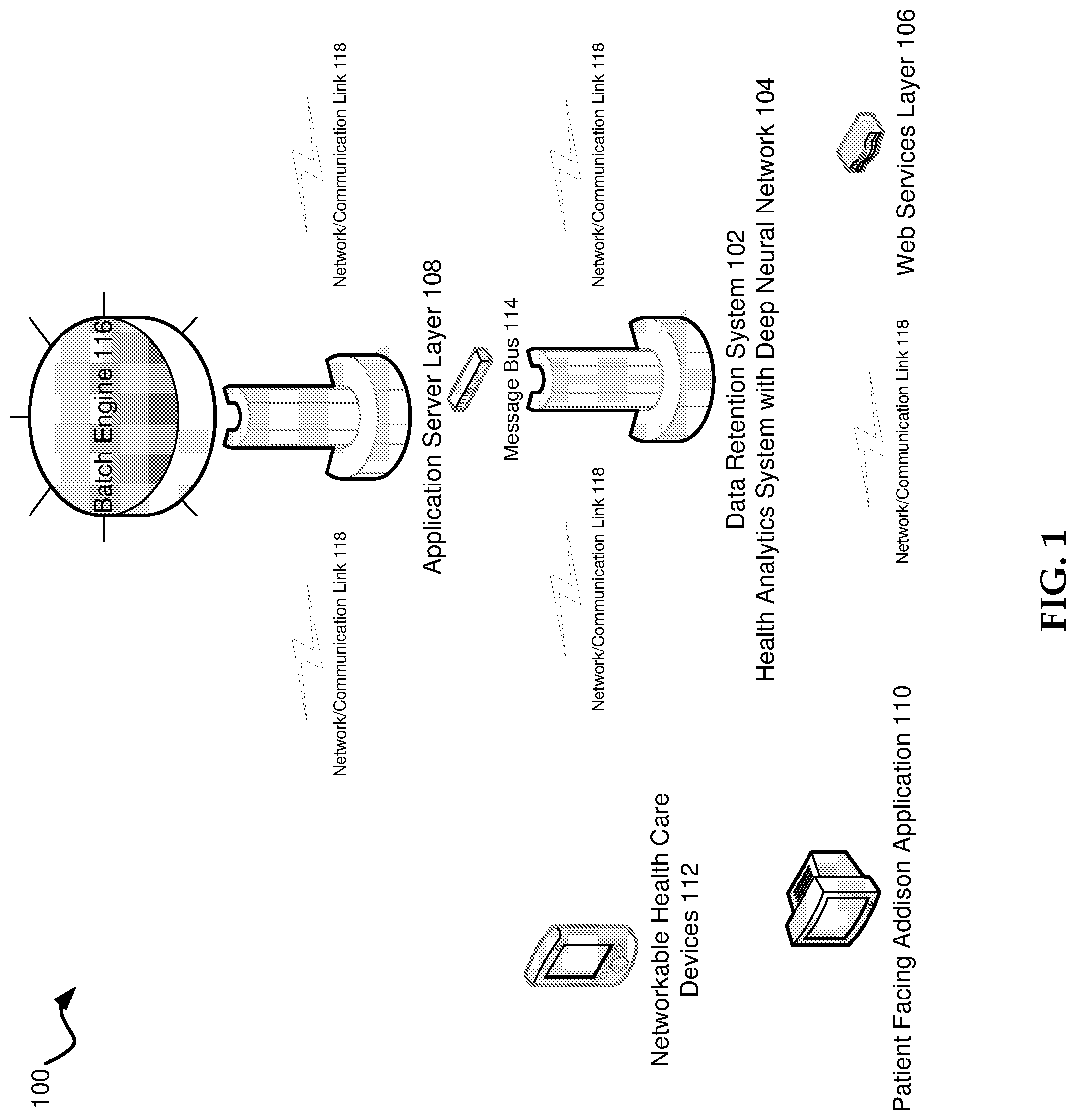 Patent US12315640 Figure 1 – Atmospheric mirroring and dynamically varying three-dimensional assistant addison interface for interior environments