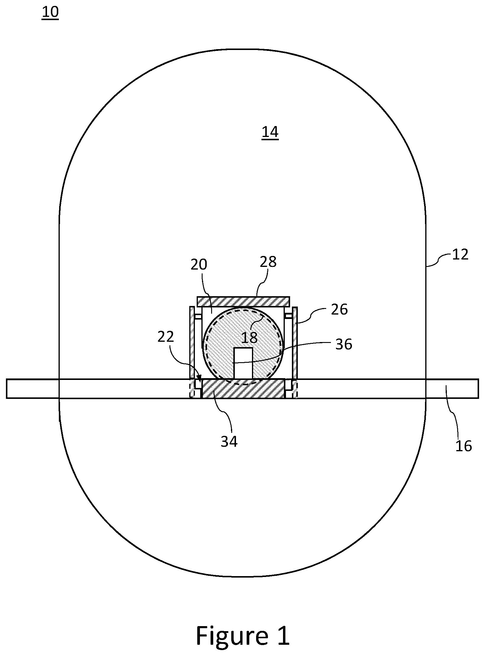 Patent US12315645 Figure 1 – Containment system