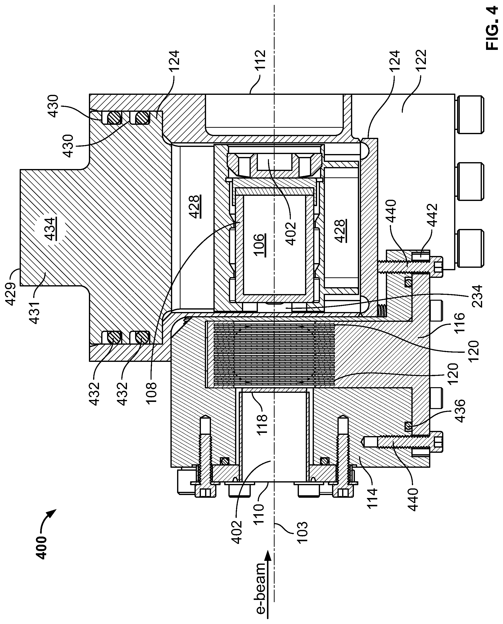 Patent US12315651 Figure 5 – Efficient bremsstrahlung converter