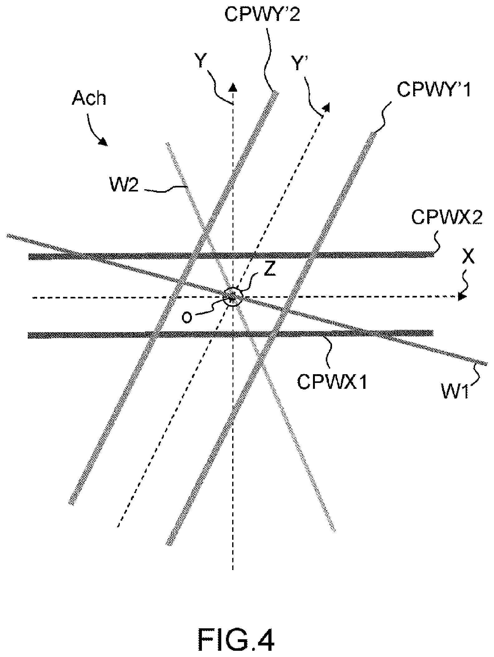 Patent US12315653 Figure 4 – Atomic chip for ultra-cold atom inertial sensor and associated sensor